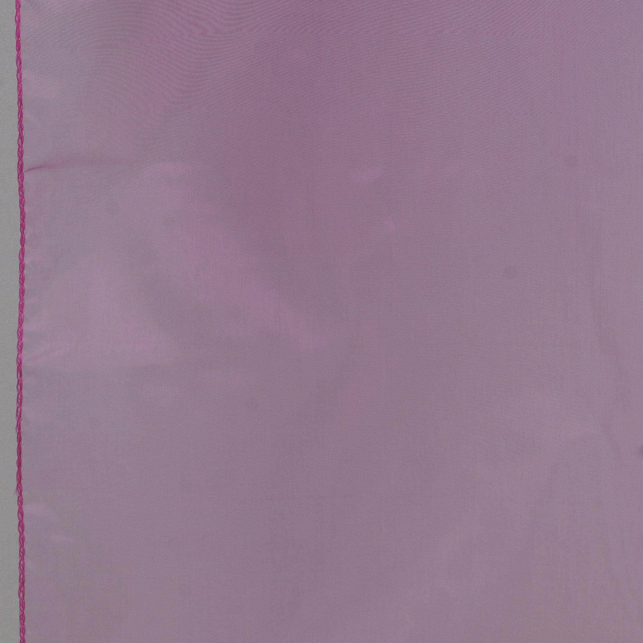10 Pack Sheer Organza 14"x108" Table Runners Fuchsia - Soft and Lightweight Table Accent - Image 3
