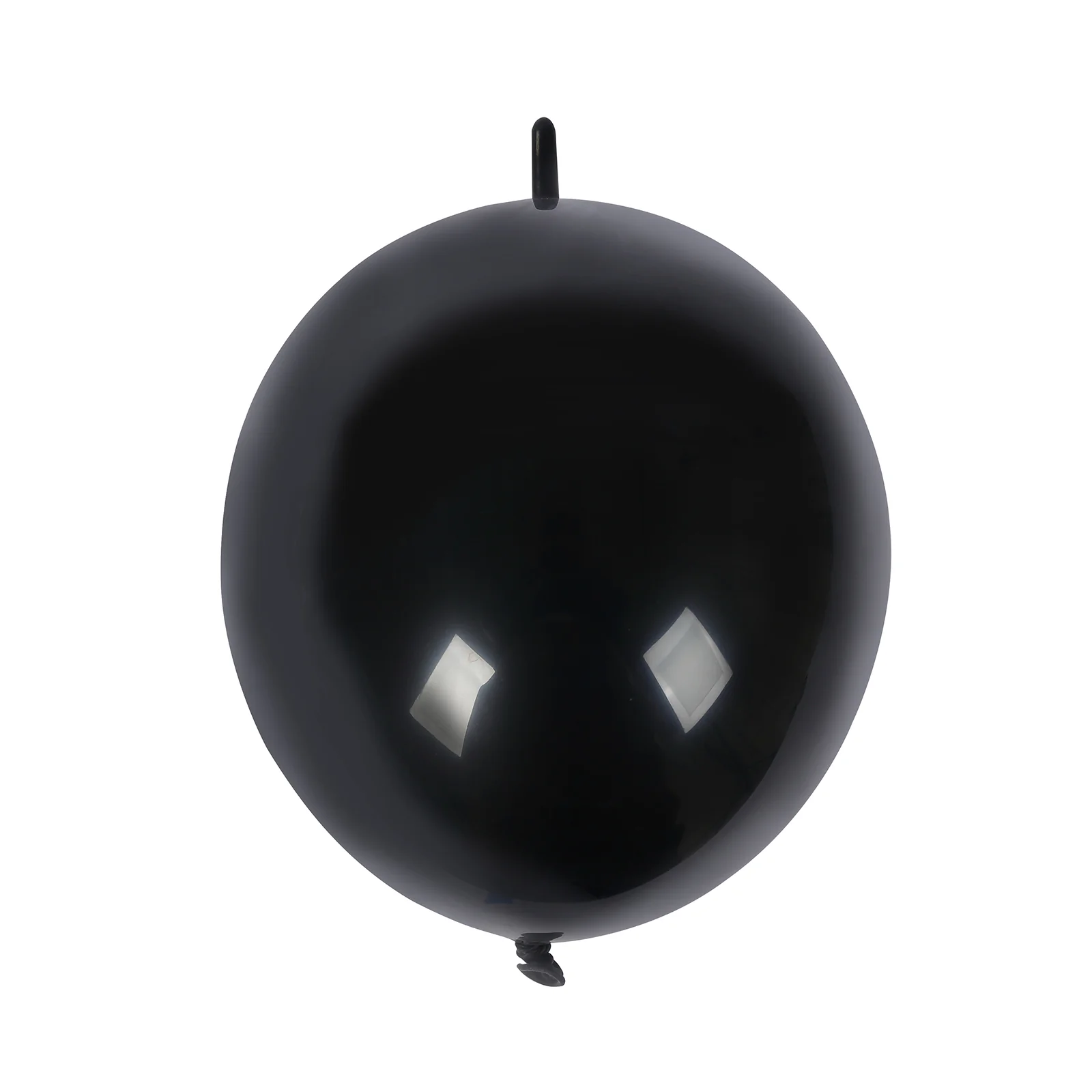 100 Pcs Biodegradable Link Balloons 10" Matte Pastel Black, Latex Quick Linking Balloons for Balloon Chains, Garland, Arch, Backdrop & Wall Decor - Image 9