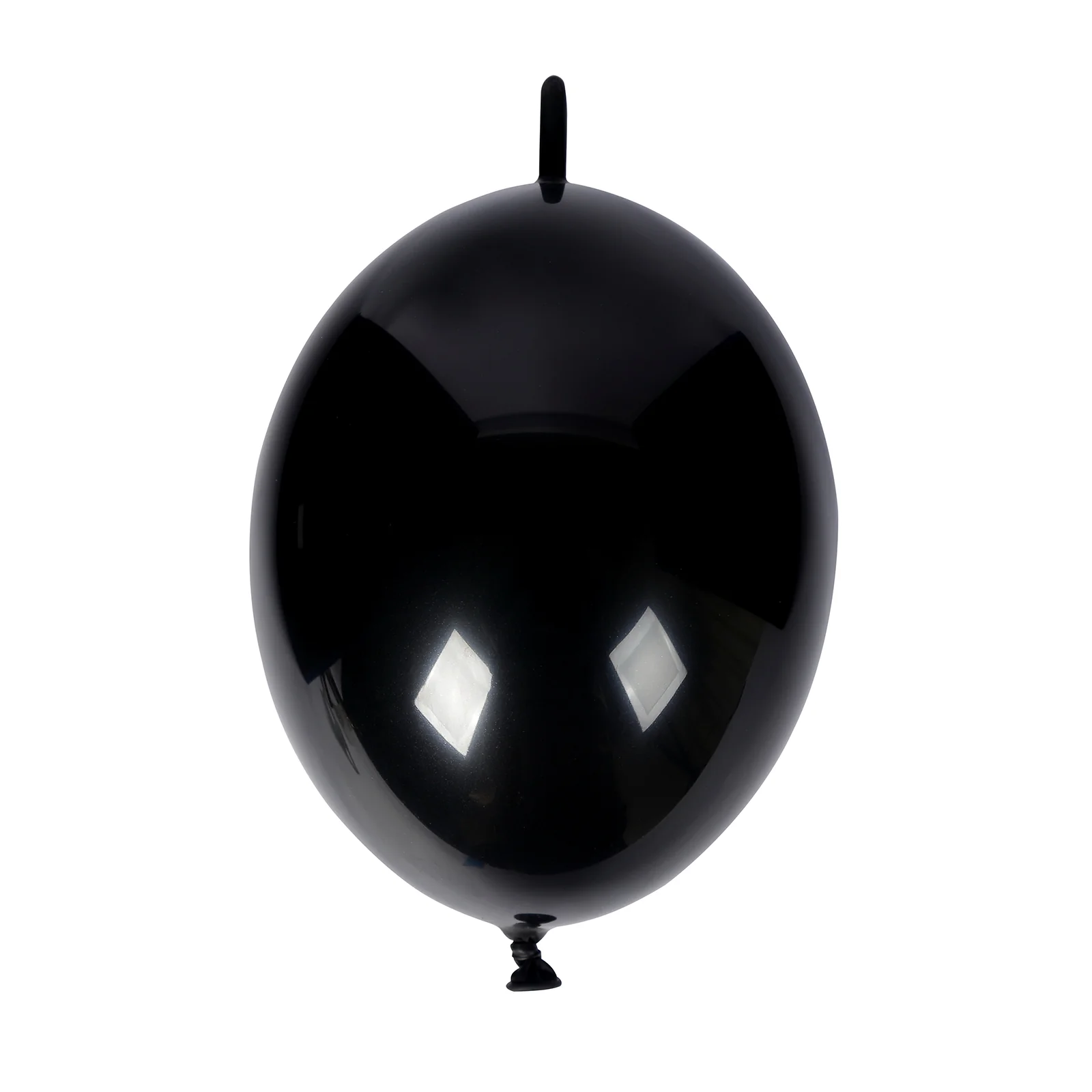 100 Pcs Biodegradable Link Balloons 6" Matte Pastel Black, Latex Quick Linking Balloons for Balloon Chains, Garland, Arch, Backdrop & Wall Decor - Image 9