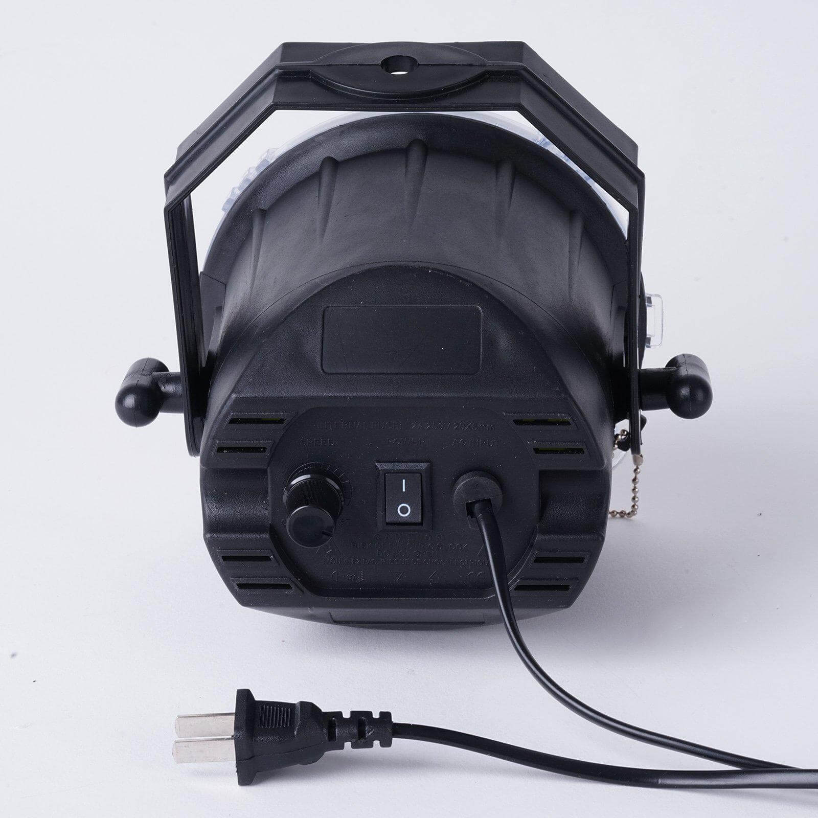 10W White 62 LED Stage Backdrop Uplight, Bright Strobe Spotlight With Brackets - Image 6