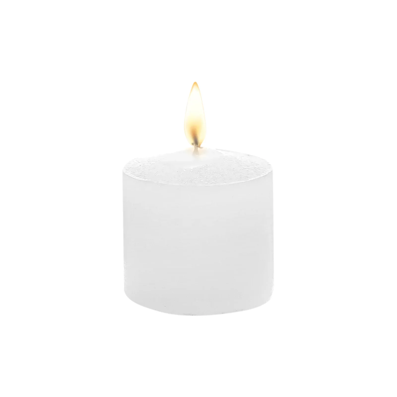 12 Pack White 1.5" Votive Candles, Unscented – 10 Hour Burn, Clean Cotton Wick - Image 2