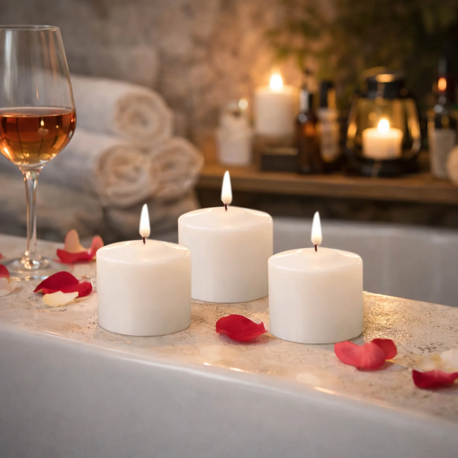 12 Pack White 1.5" Votive Candles, Unscented – 10 Hour Burn, Clean Cotton Wick - Image 7