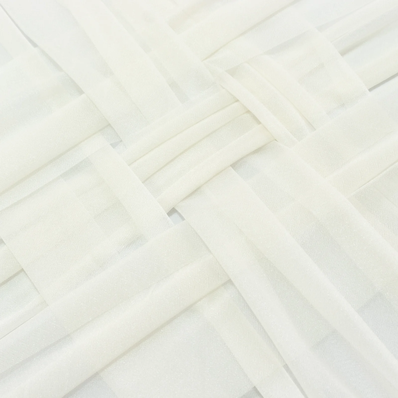 20-Pack 9ft Sheer Table Runners – Ivory Shimmer Sheer Drapes, Wrinkle-Free - Image 7