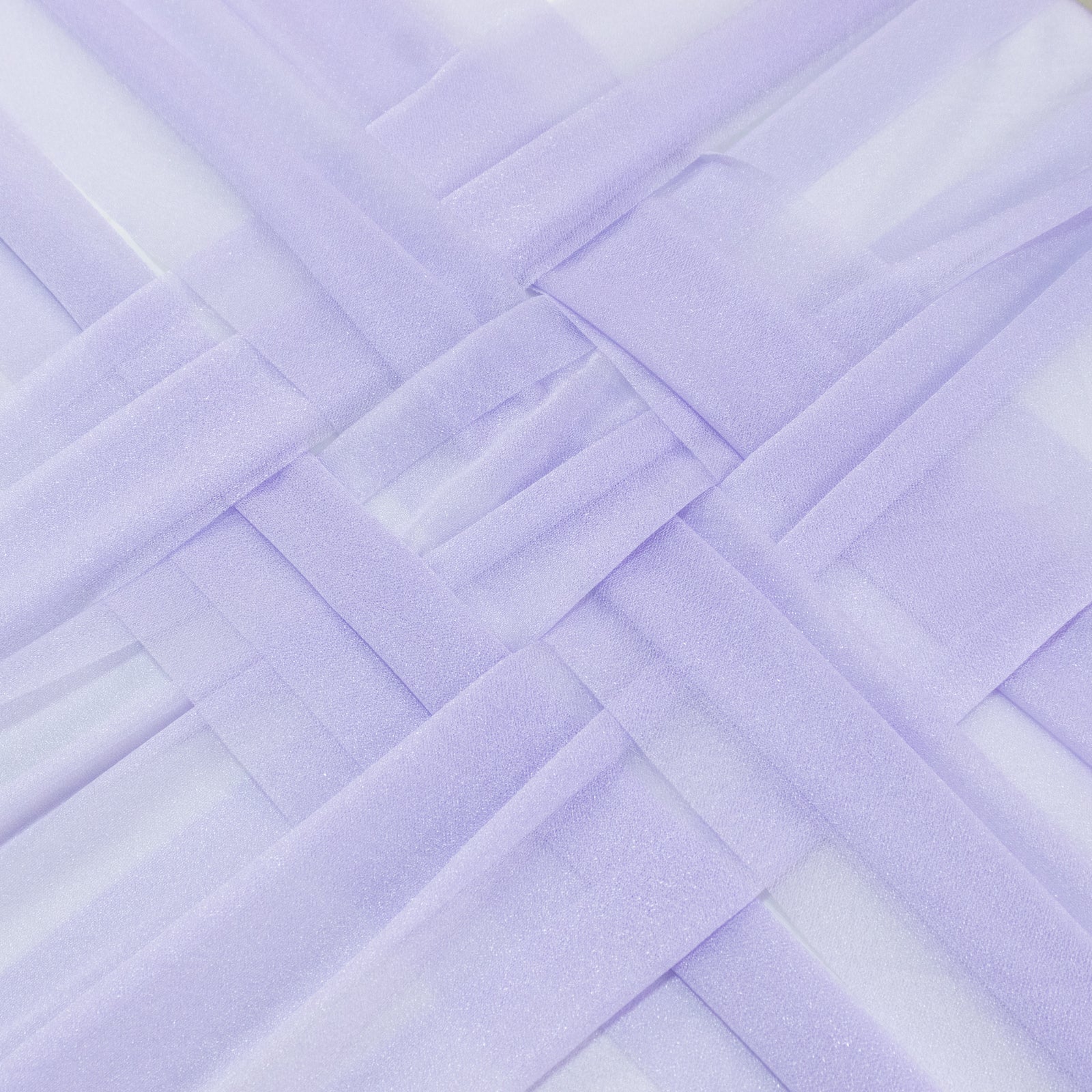 20-Pack 9ft Sheer Table Runners – Lavender Lilac Shimmer Sheer Drapes, Wrinkle-Free - Image 5