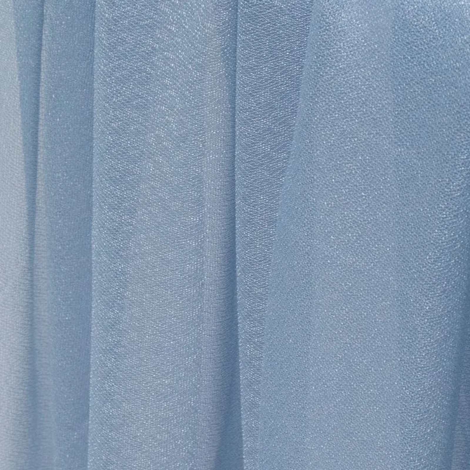 20-Pack Sheer Chair Drape Decor in Dusty Blue – 9ft Shimmer Sash, Wrinkle-Free - Image 6