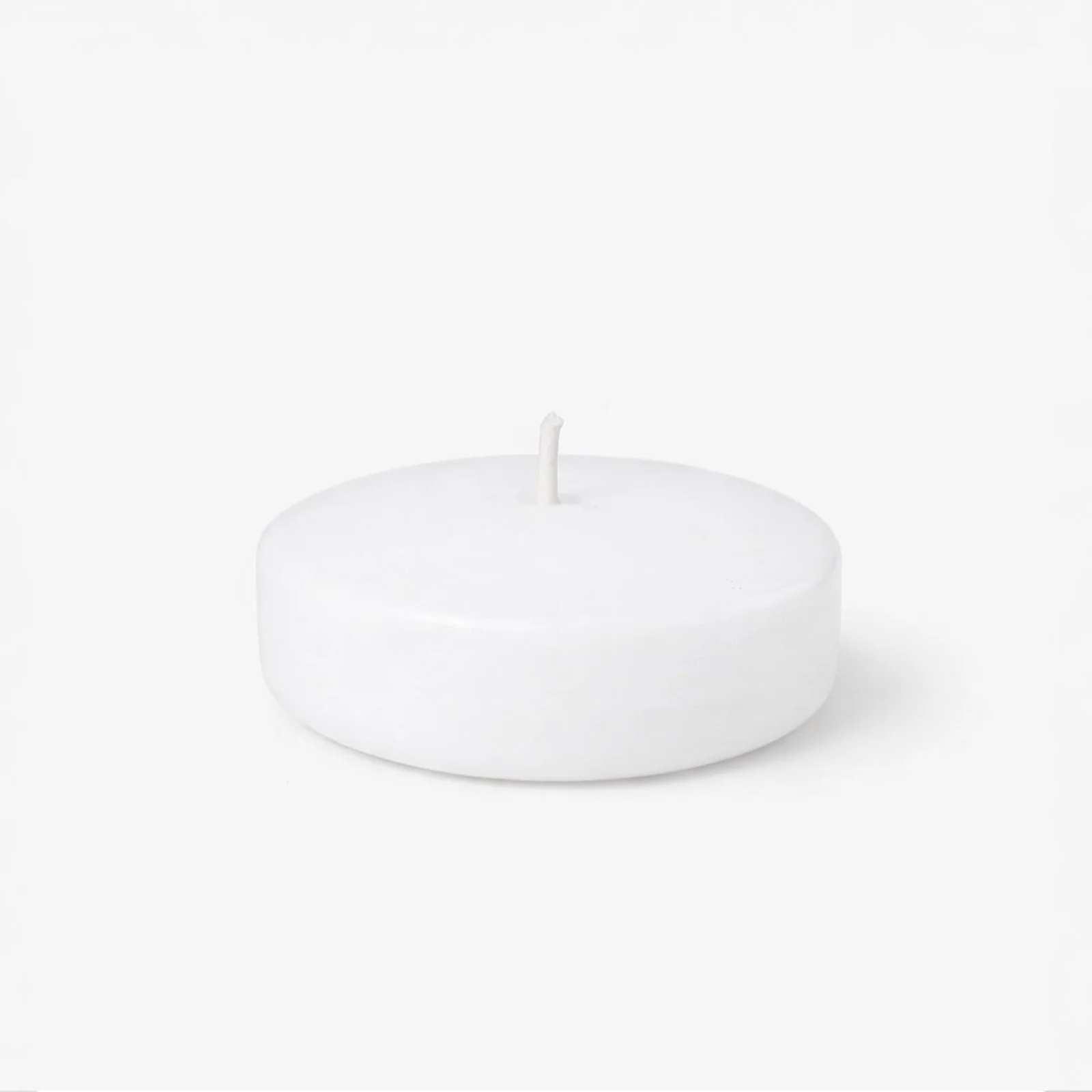 24 Pack White Floating Candles 3" – Unscented 8–10 Hour Burn, Dripless & Smokeless Disc Candles - Image 2