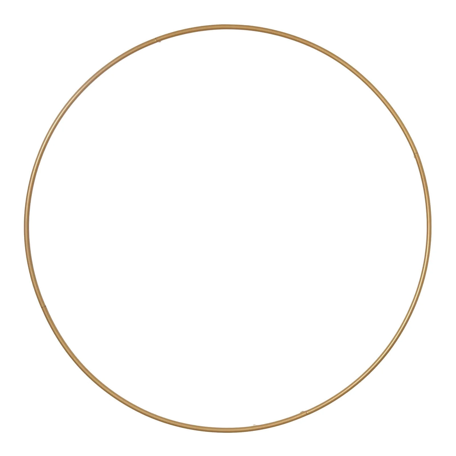 40" Gold Heavy Duty Metal Hoop Wreath, Floral Hoop - Image 6