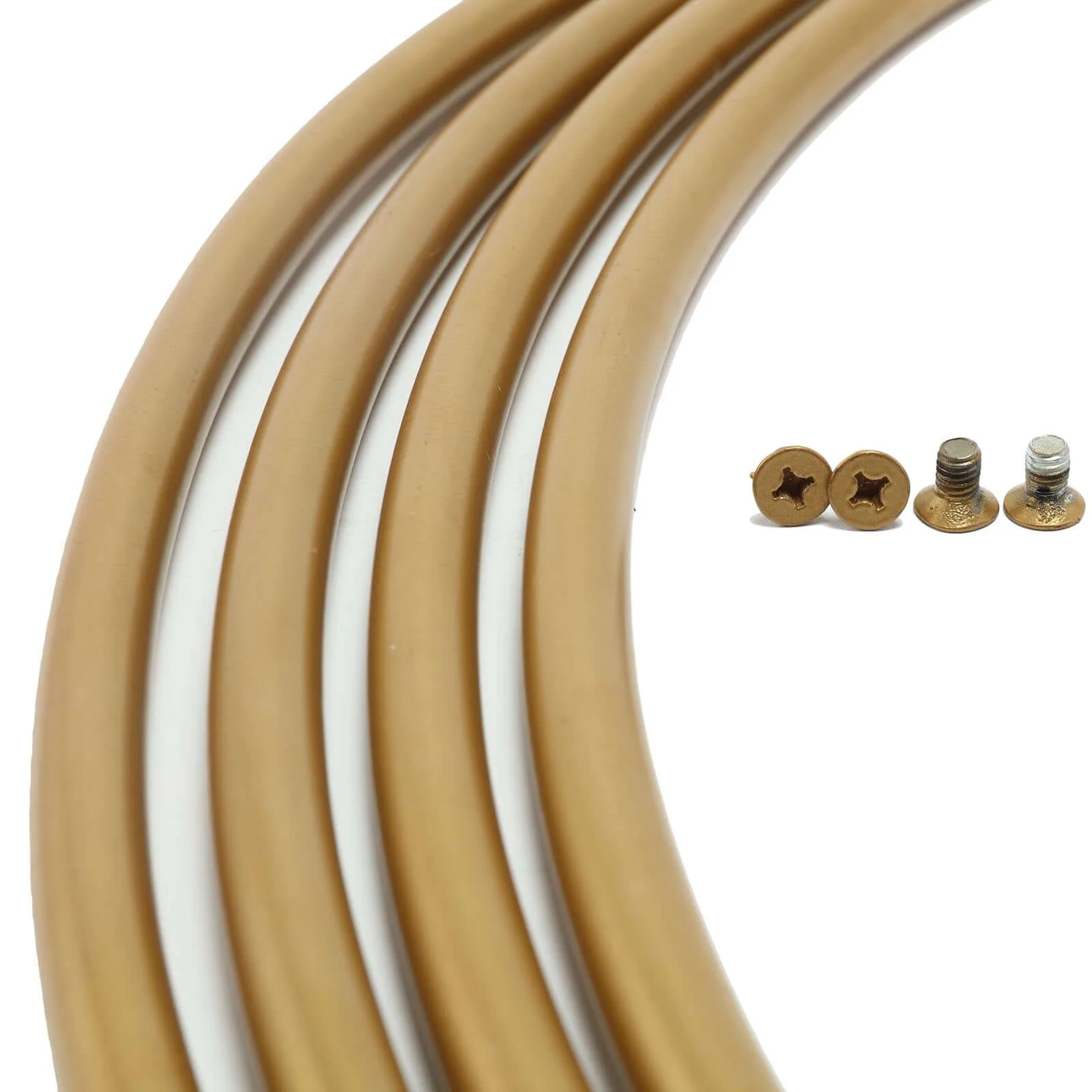 40" Gold Heavy Duty Metal Hoop Wreath, Floral Hoop - Image 8