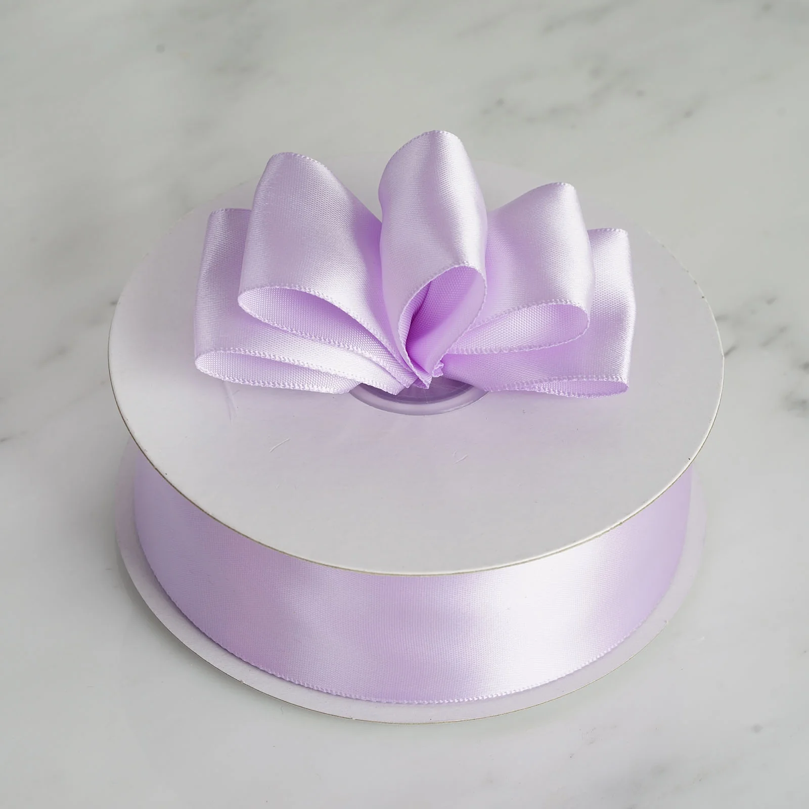 50 Yards 1.5" DIY Lavender Single Face Decorative Satin Ribbon - Image 3