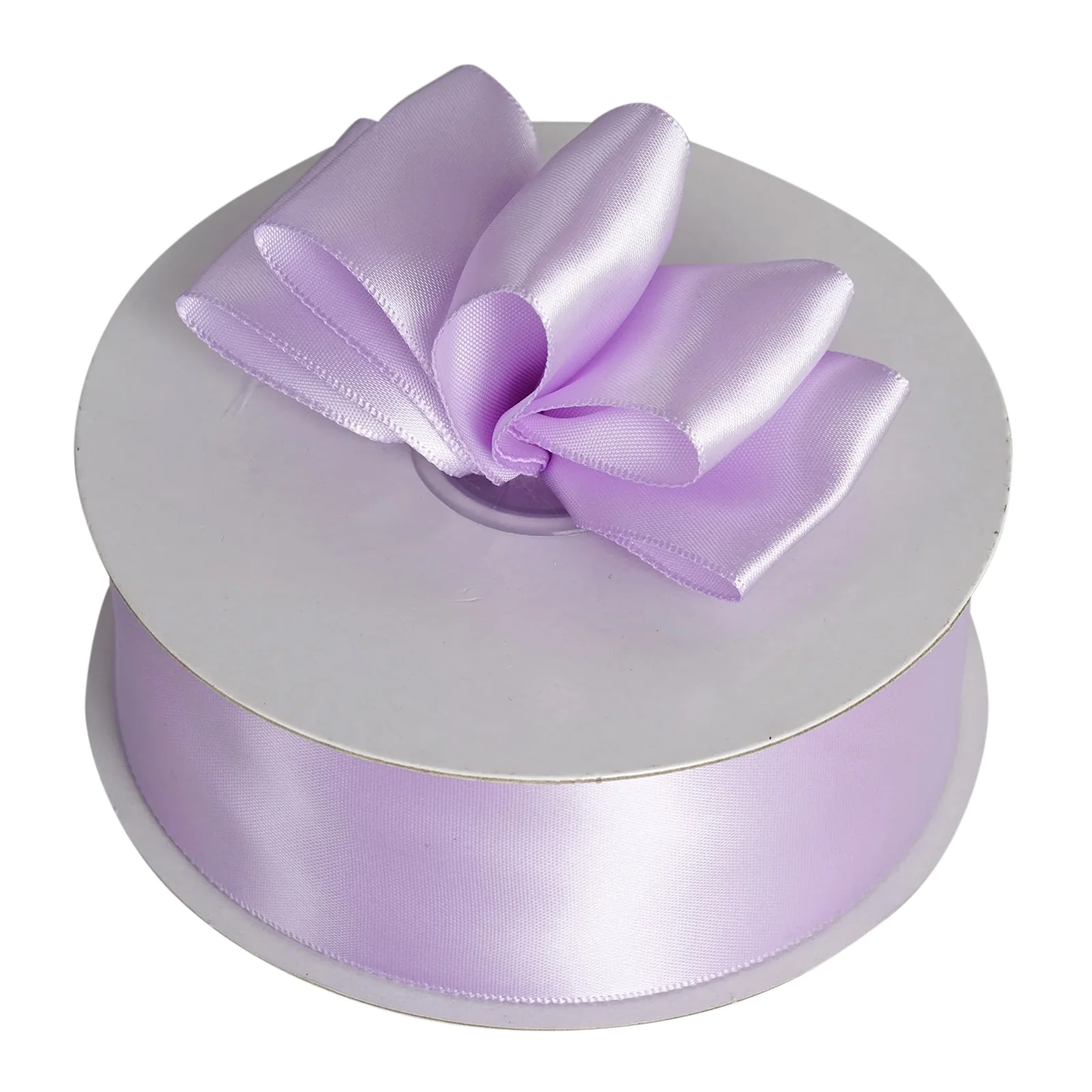 50 Yards 1.5" DIY Lavender Single Face Decorative Satin Ribbon - Image 6