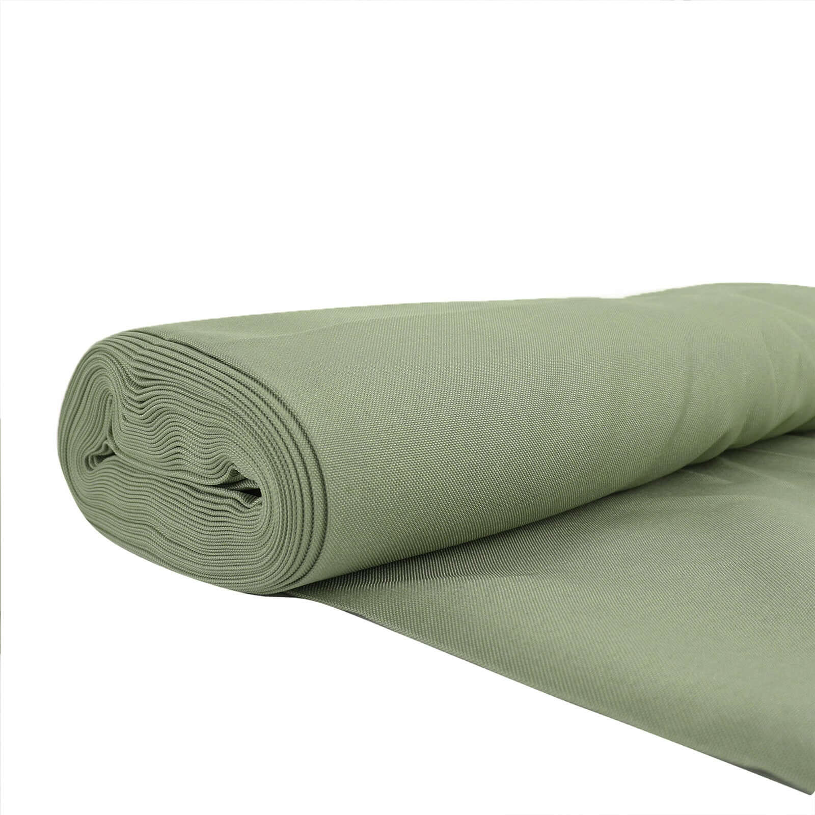 54"x10 Yards Dusty Sage Green Polyester Fabric Bolt, DIY Craft Fabric Roll - Image 5