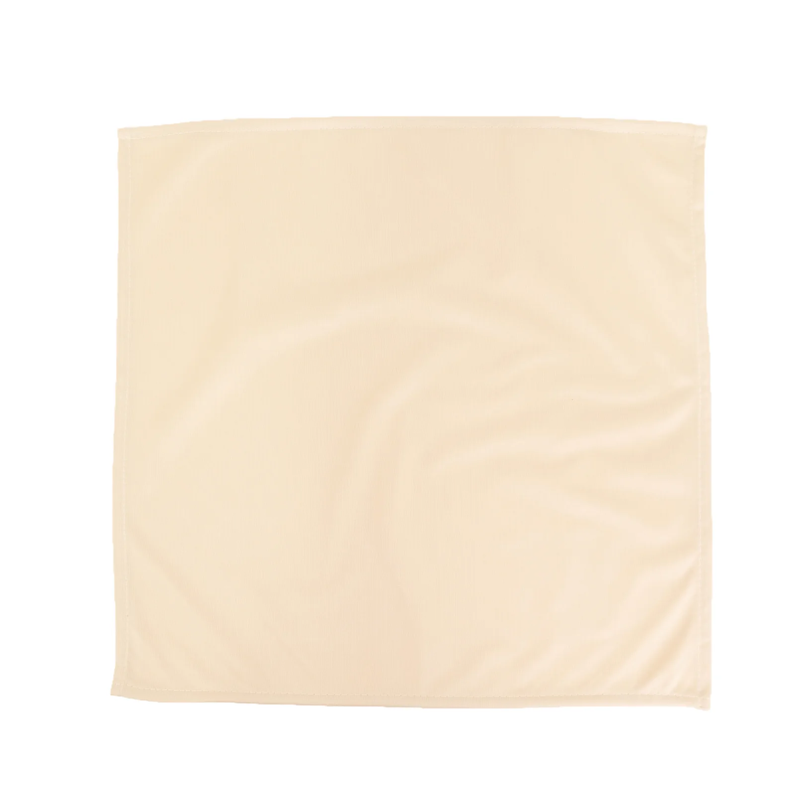 5 Pack Beige Scuba Napkins – 17"x17", Wrinkle-Free & Stain Resistant Cloth Napkins - Image 7