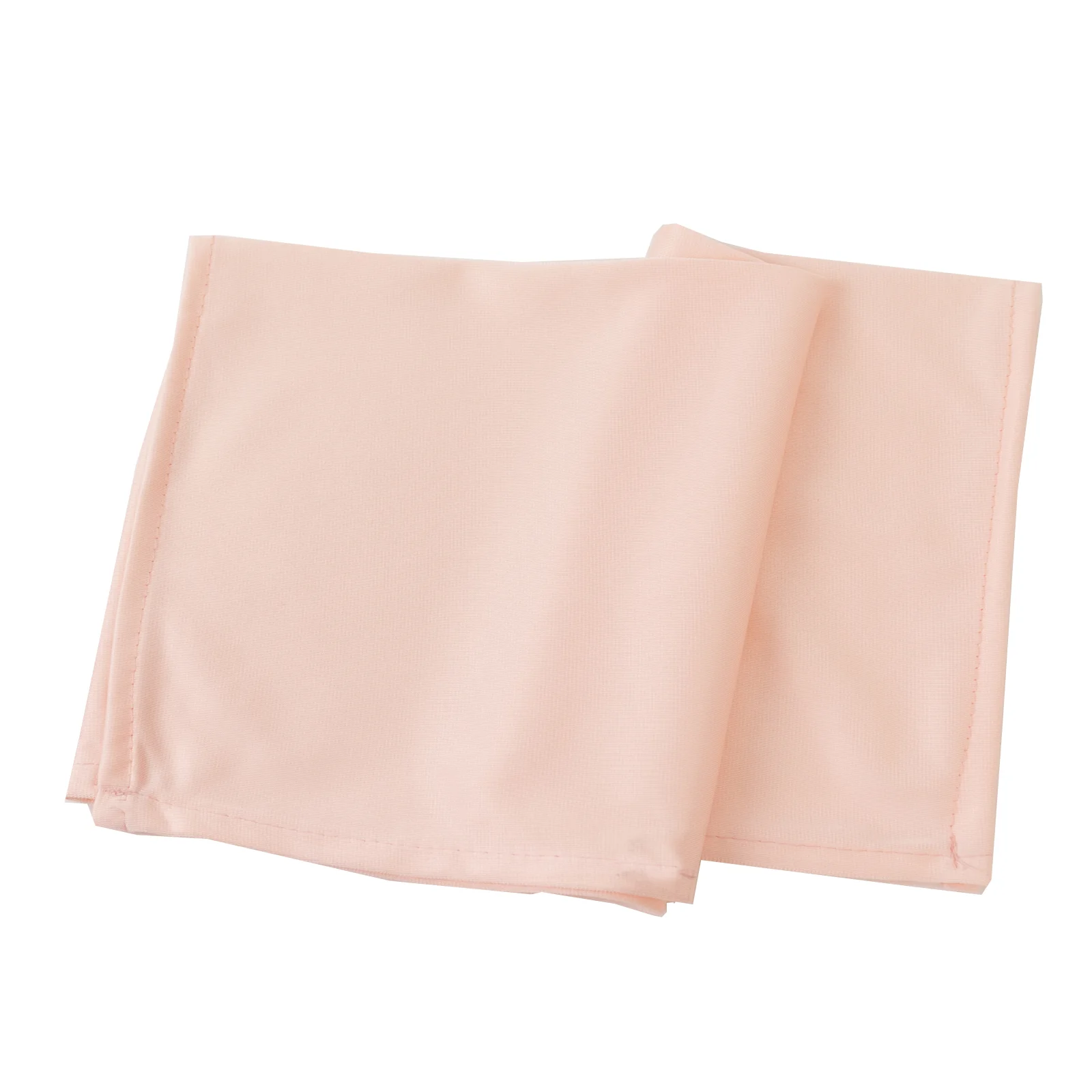 5 Pack Blush Scuba Napkins – 17"x17", Wrinkle-Free & Stain Resistant Cloth Napkins - Image 6