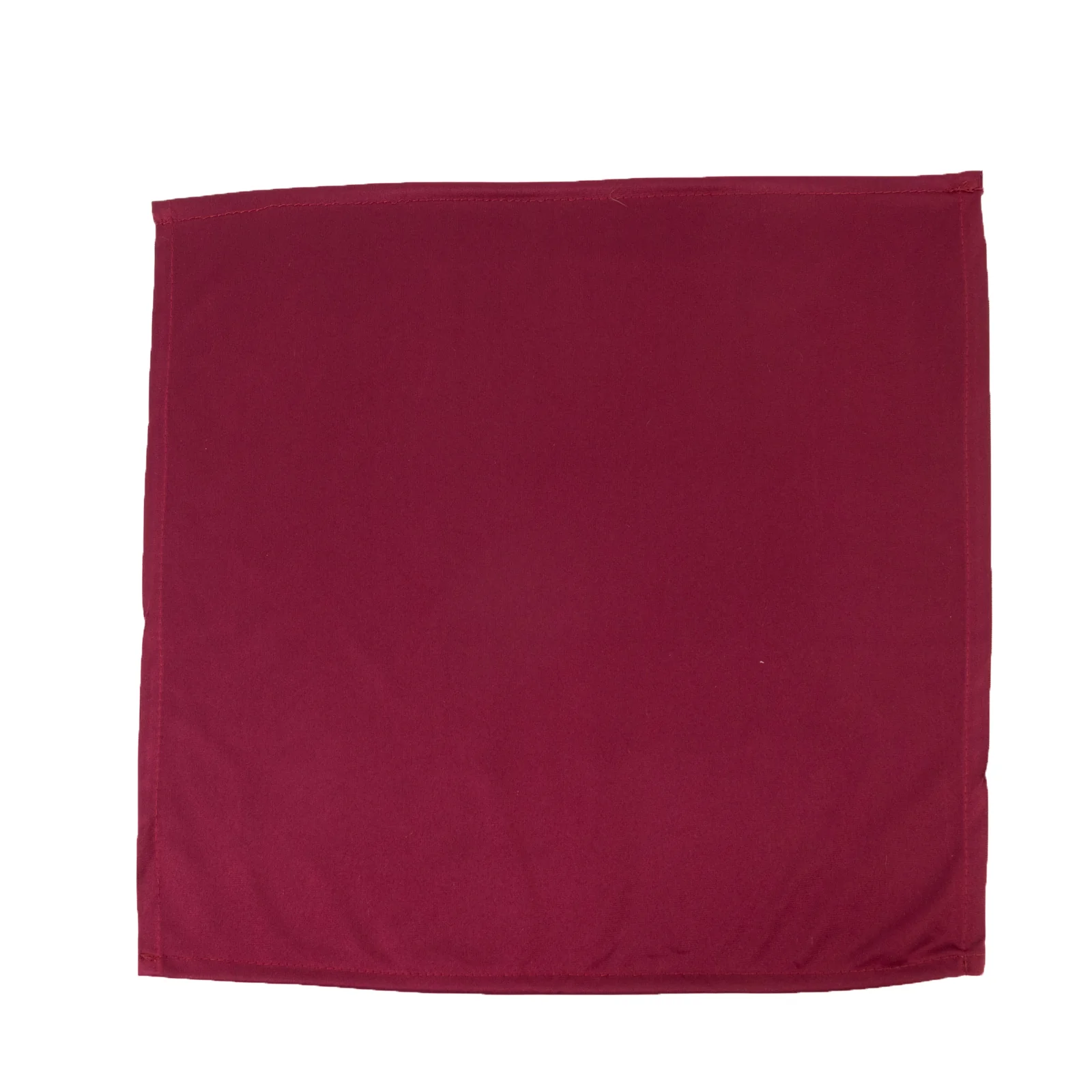 5 Pack Burgundy Scuba Napkins – 17"x17", Wrinkle-Free & Stain Resistant Cloth Napkins - Image 7