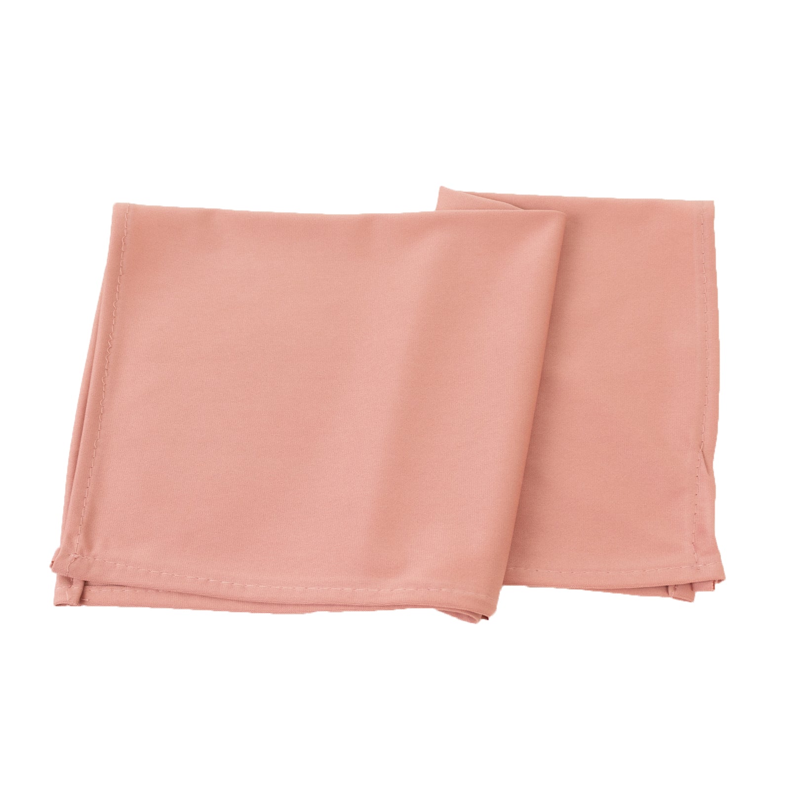 5 Pack Dusty Rose Scuba Napkins – 17"x17", Wrinkle-Free & Stain Resistant Cloth Napkins - Image 6