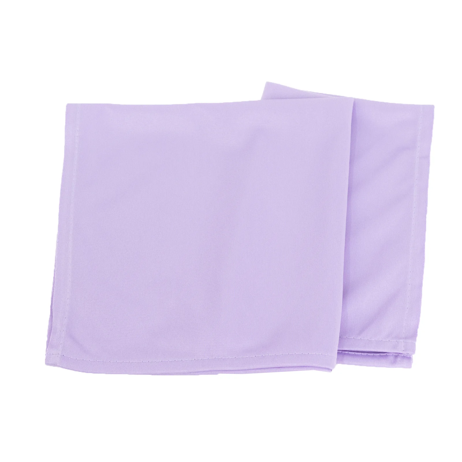 5 Pack Lavender Lilac Scuba Napkins – 17"x17", Wrinkle-Free & Stain Resistant Cloth Napkins - Image 6