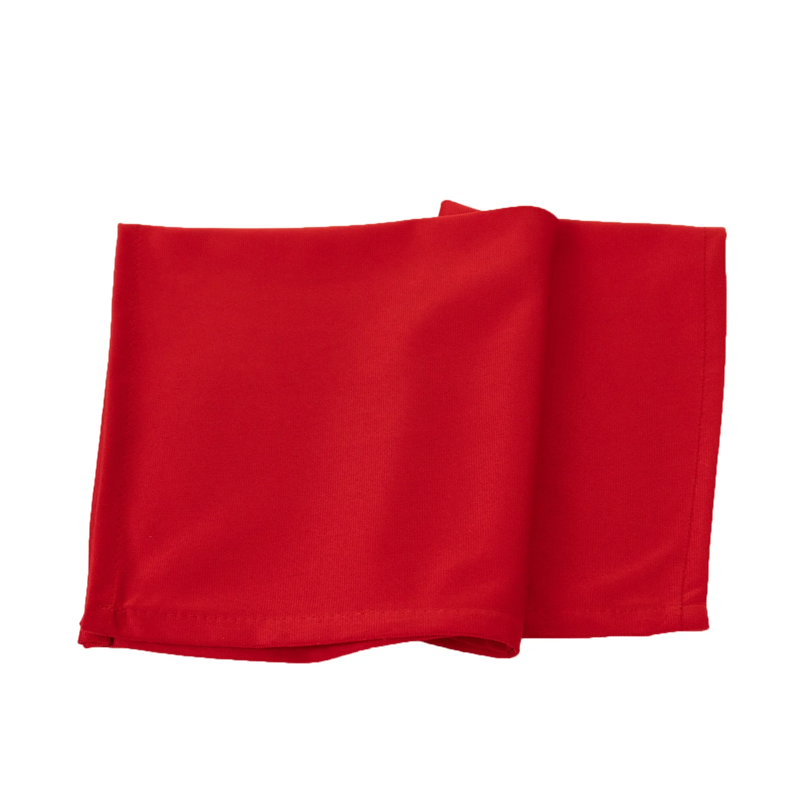 5 Pack Red Scuba Napkins – 17"x17", Wrinkle-Free & Stain Resistant Cloth Napkins - Image 6