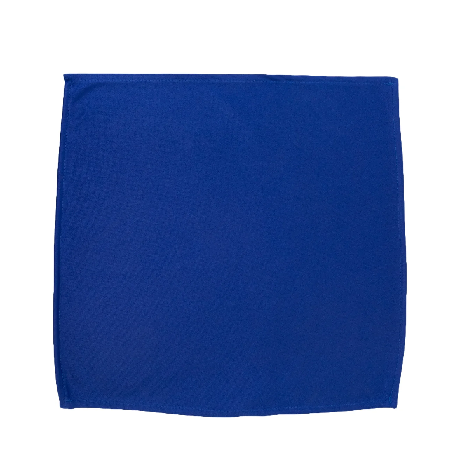 5 Pack Royal Blue Scuba Napkins – 17"x17", Wrinkle-Free & Stain Resistant Cloth Napkins - Image 2