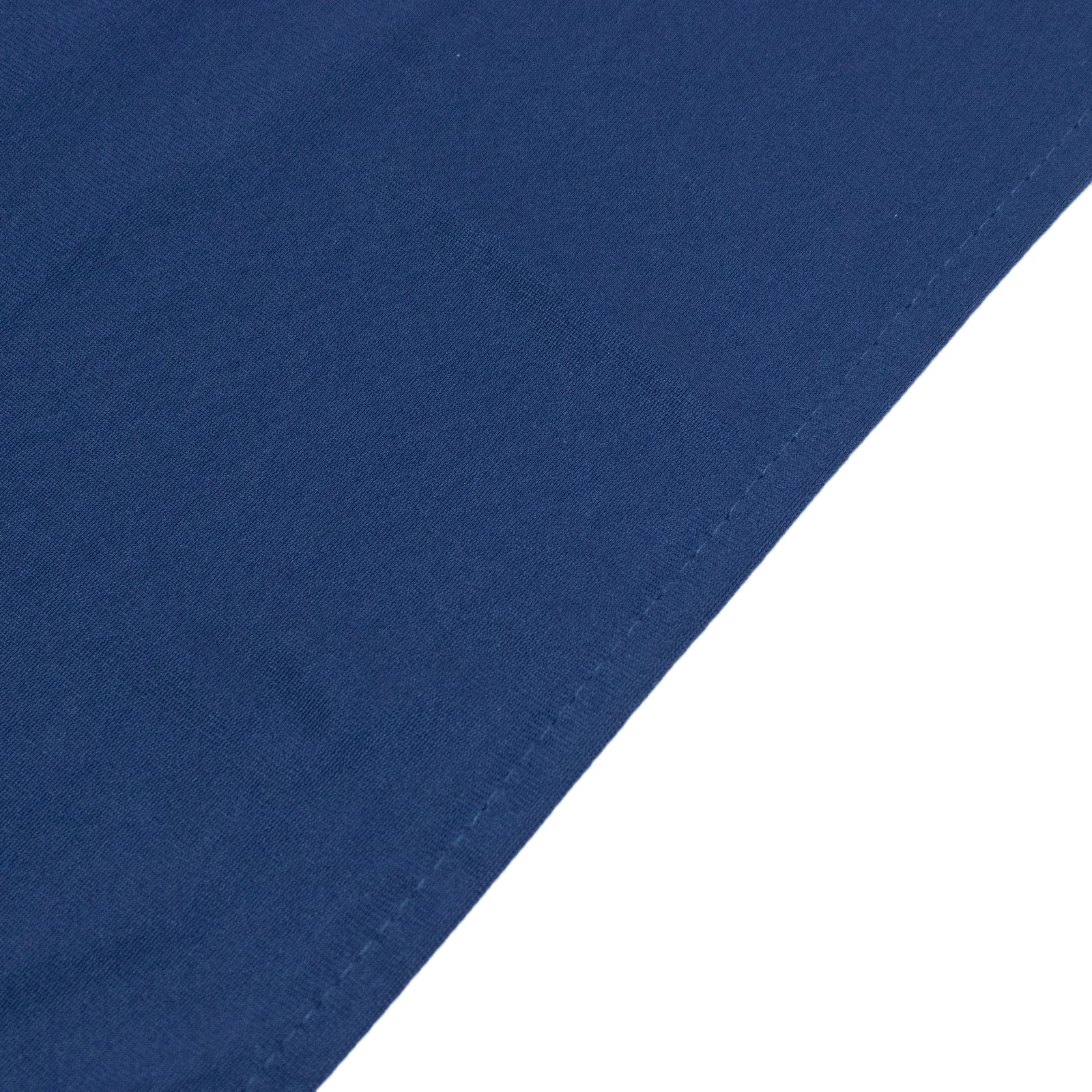 6ft Scuba Rectangular Fitted Tablecloth Navy Blue – Wrinkle-Free, Stain Resistant - Image 8
