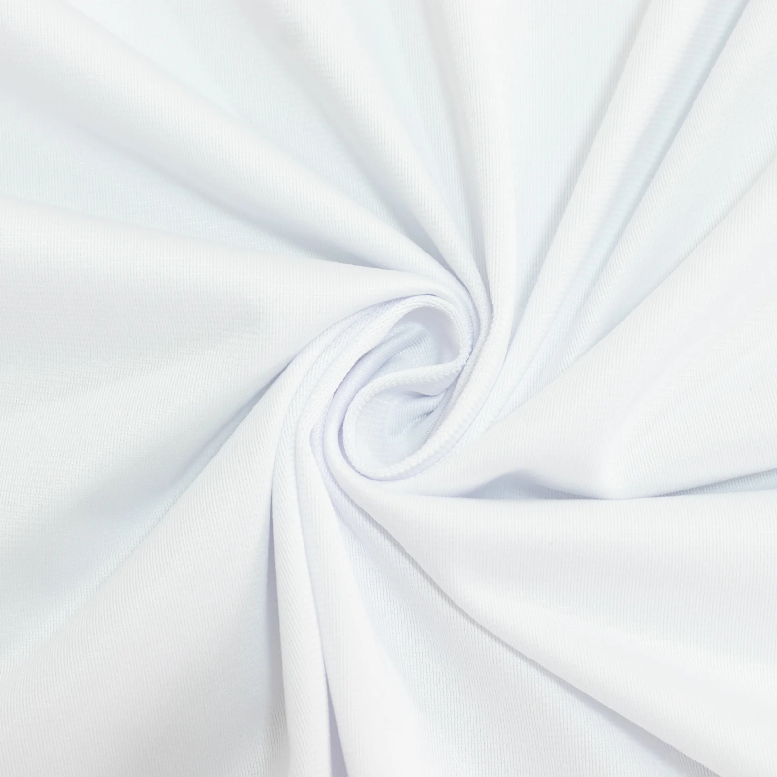 6ft Scuba Rectangular Fitted Tablecloth White – Wrinkle-Free, Stain Resistant - Image 6
