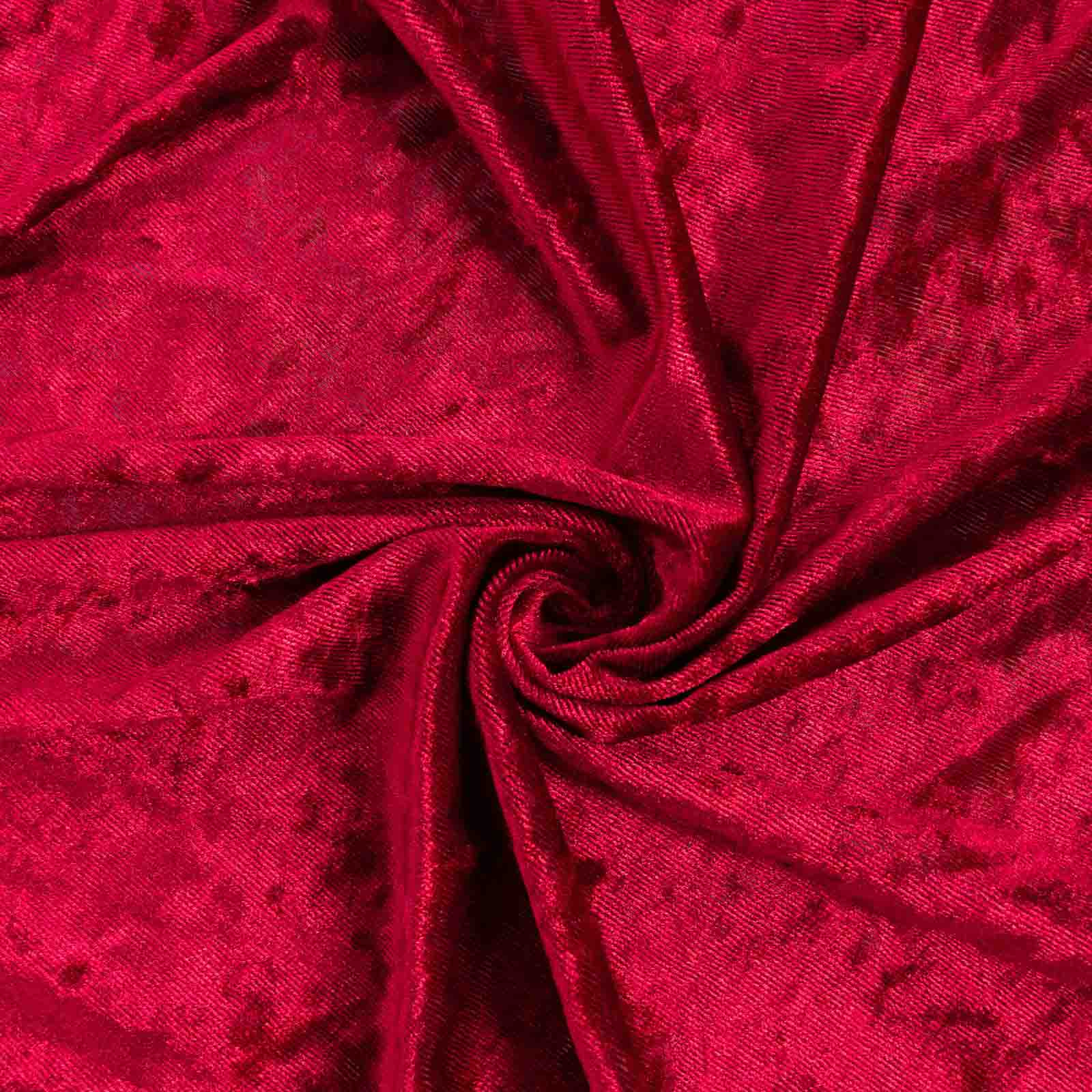 Red Crushed Velvet Backdrop Curtain – 8ft x 8ft Event Drape with Rod Pocket, Privacy Panel for Photo Booths & Events - Image 8
