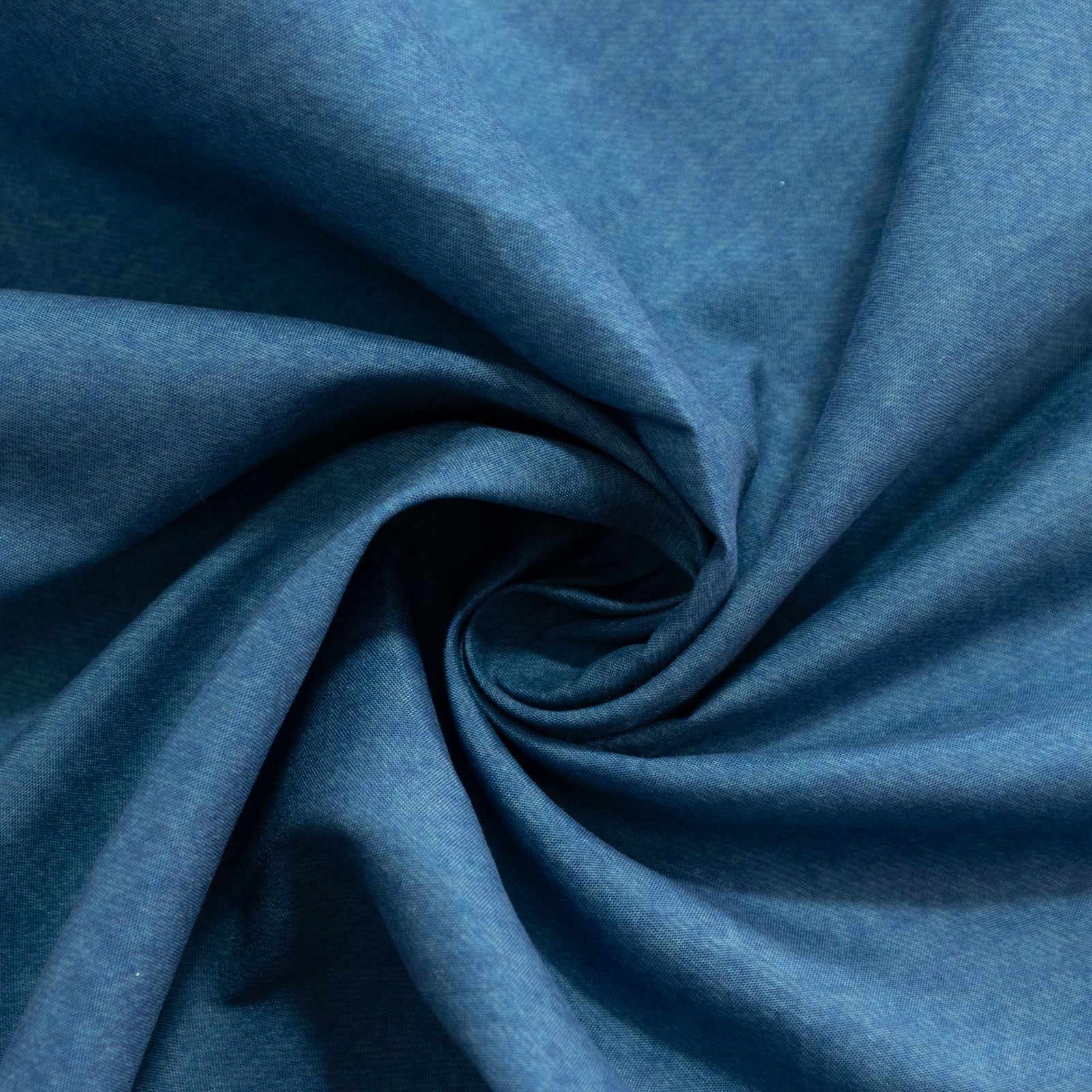 90x132" Polyester Rectangular Tablecloth – Denim Blue with Seamless Faux Denim Design for Stylish Gatherings - Image 6