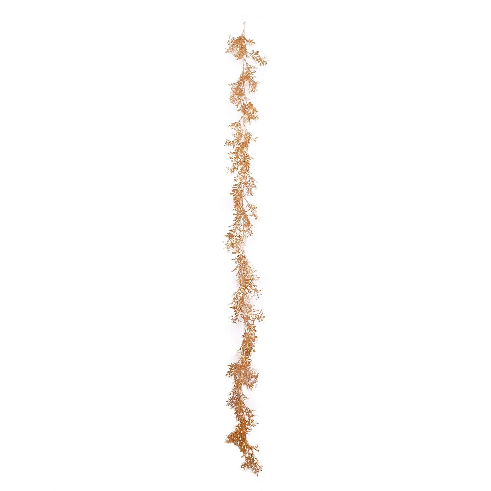 Artificial Boxwood Leaf Table Garland Metallic Gold - Versatile Faux Decorative Hanging Vine for Modern & Chic Event Styling 6ft - Image 7