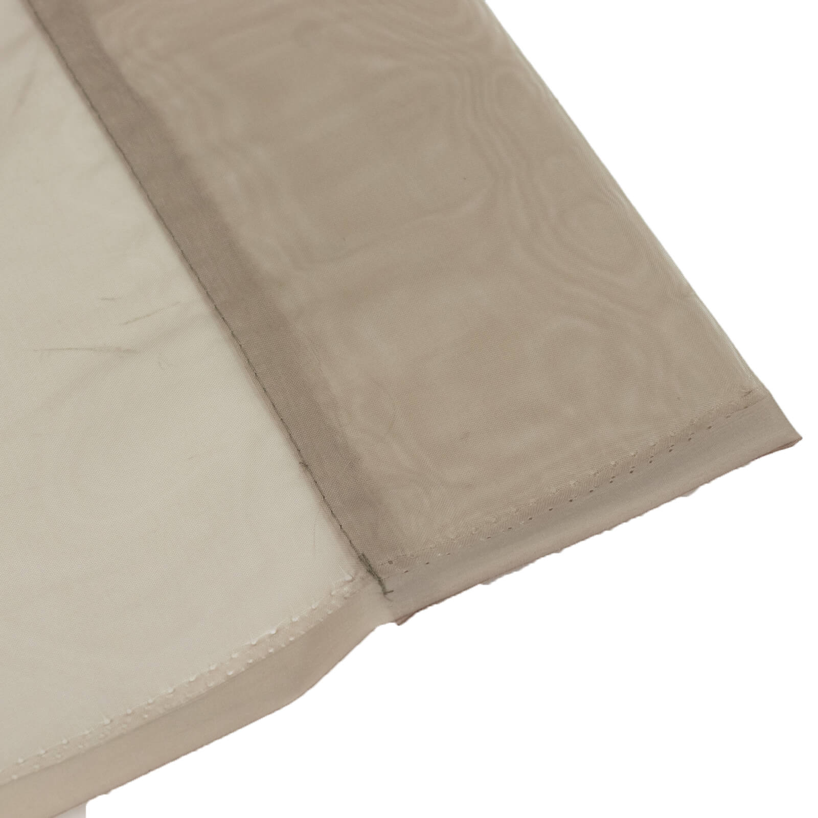 10ft x 14ft Chiffon Backdrop Curtain Panel – Natural Durable Flame Resistant Sheer Draping Fabric with Rod Pocket - Image 6