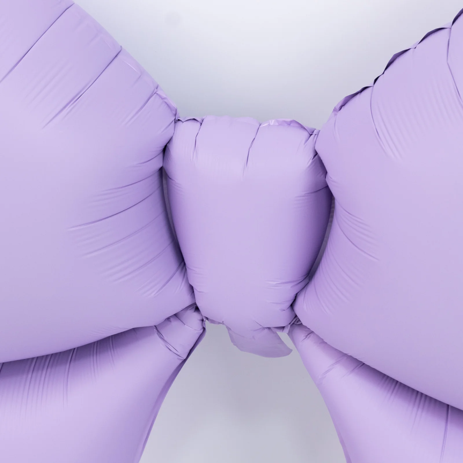 10 Pack Giant Decorative Foil Bow Balloons – Matte Lavender Lilac Party Balloons for Backdrop, Photo Booth & Event Styling, 29″ x 27″ Inflated - Image 8