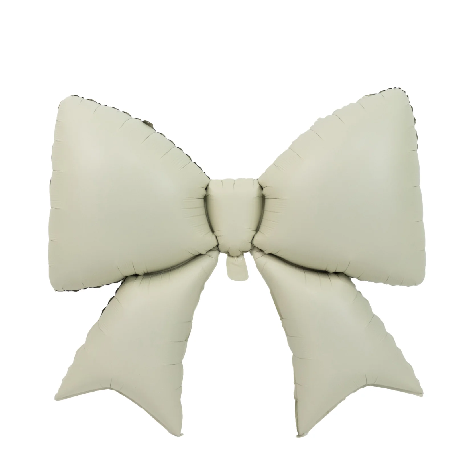 10 Pack Giant Decorative Foil Bow Balloons – Matte White Party Balloons for Backdrop, Photo Booth & Event Styling, 29″ x 27″ Inflated - Image 2