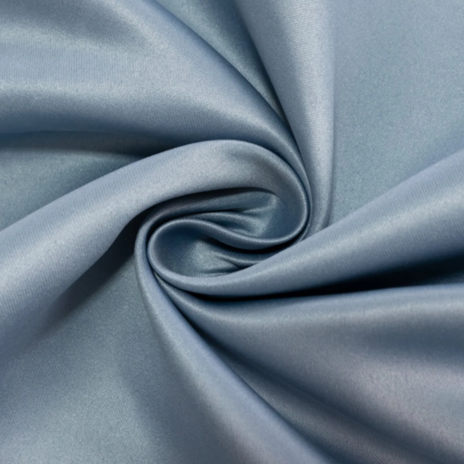 Lamour Satin 60"x102" Rectangle Tablecloth Dusty Blue - Durable & Silky Soft Feel Table Cover - Image 8