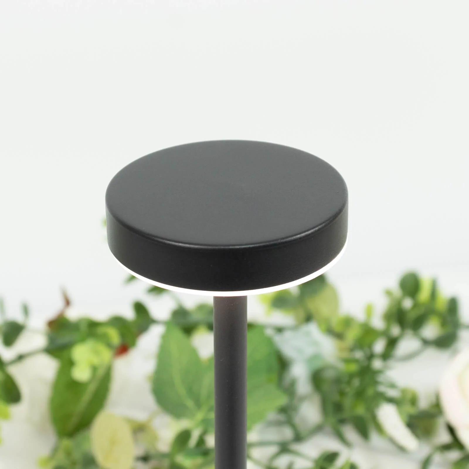 Cordless Table Lamp Modern Metal Black Design LED Dimmable with Touch Control - Rechargeable Night Light 13" - Image 6