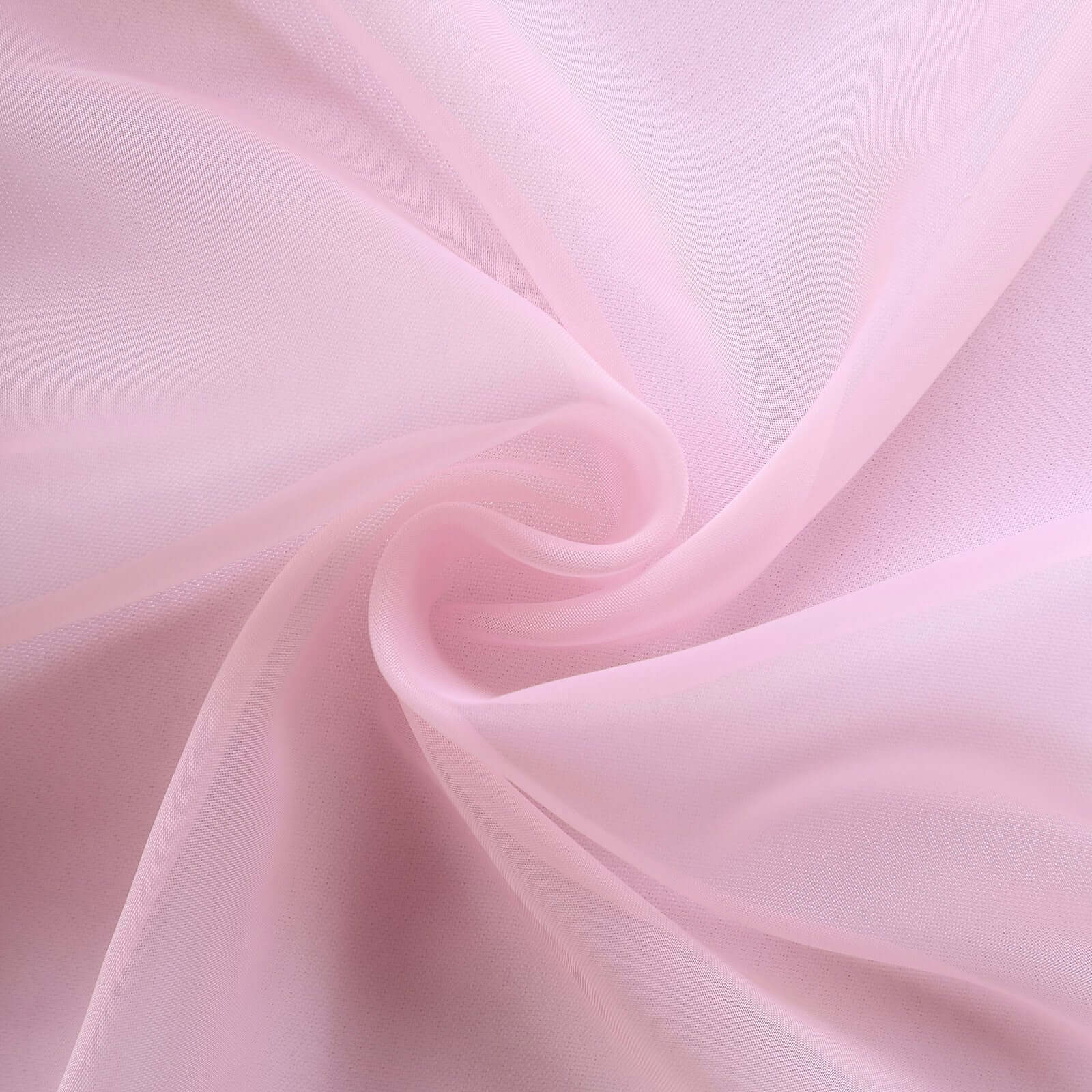 20 Pack Organza Chair Sashes Pink 6"x108" – Reusable Sheer Wedding Chair Bows - Image 7
