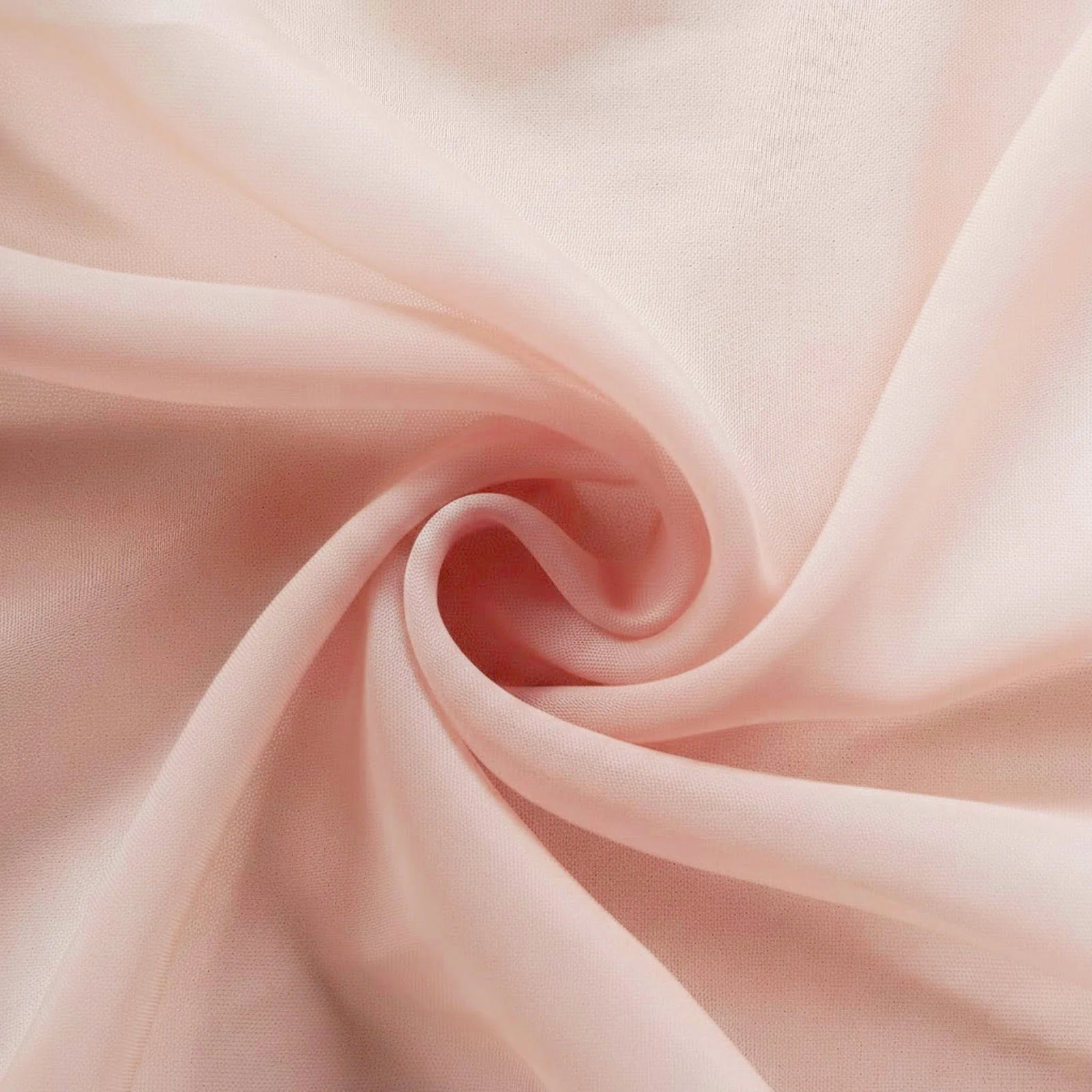 10 Pack Blush Organza Table Overlay 72"x72" - Sheer Table Topper - Image 7