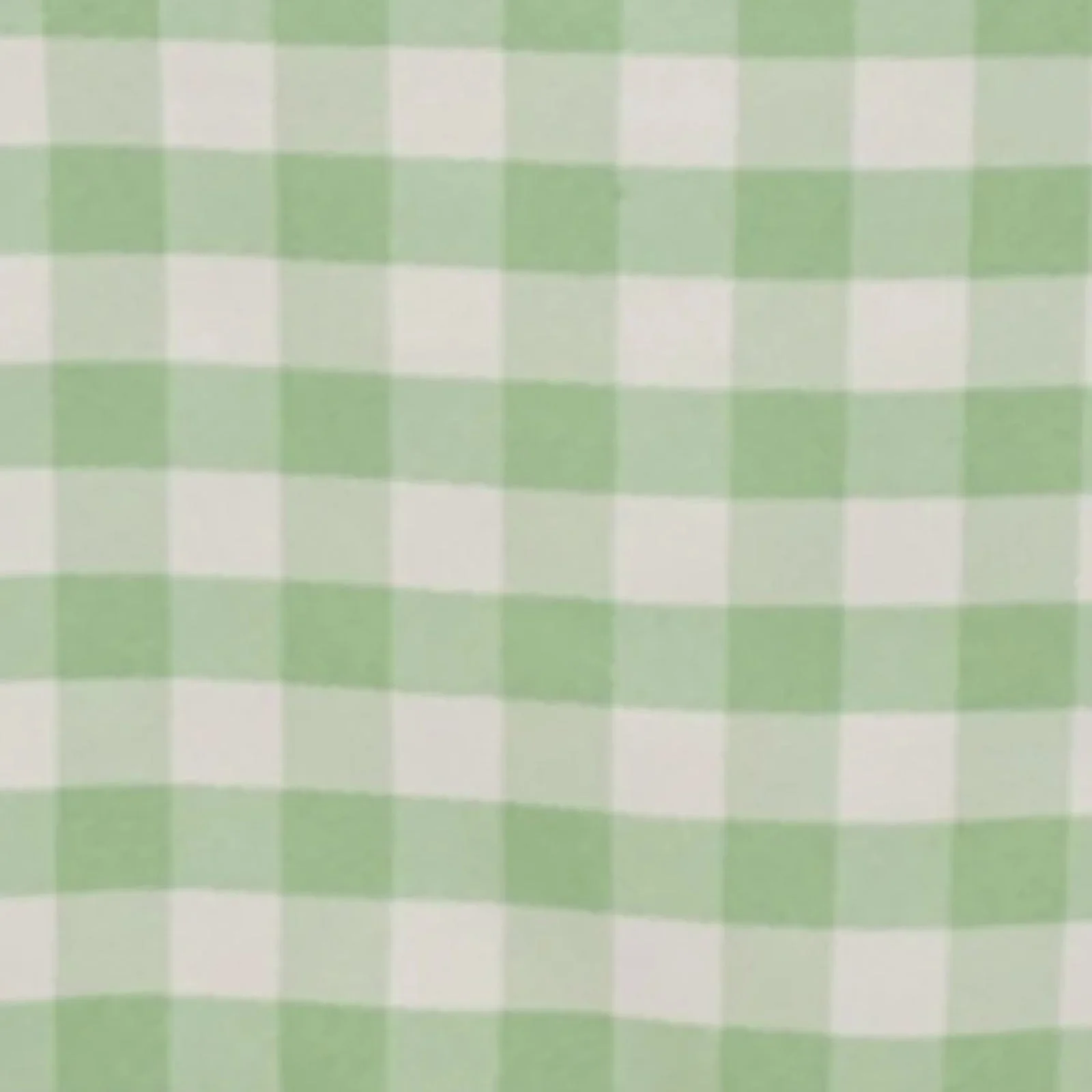 Polyester 60"x102" Rectangle Tablecloth White/Sage Green - Checkered Buffalo Plaid Table Cover - Image 8