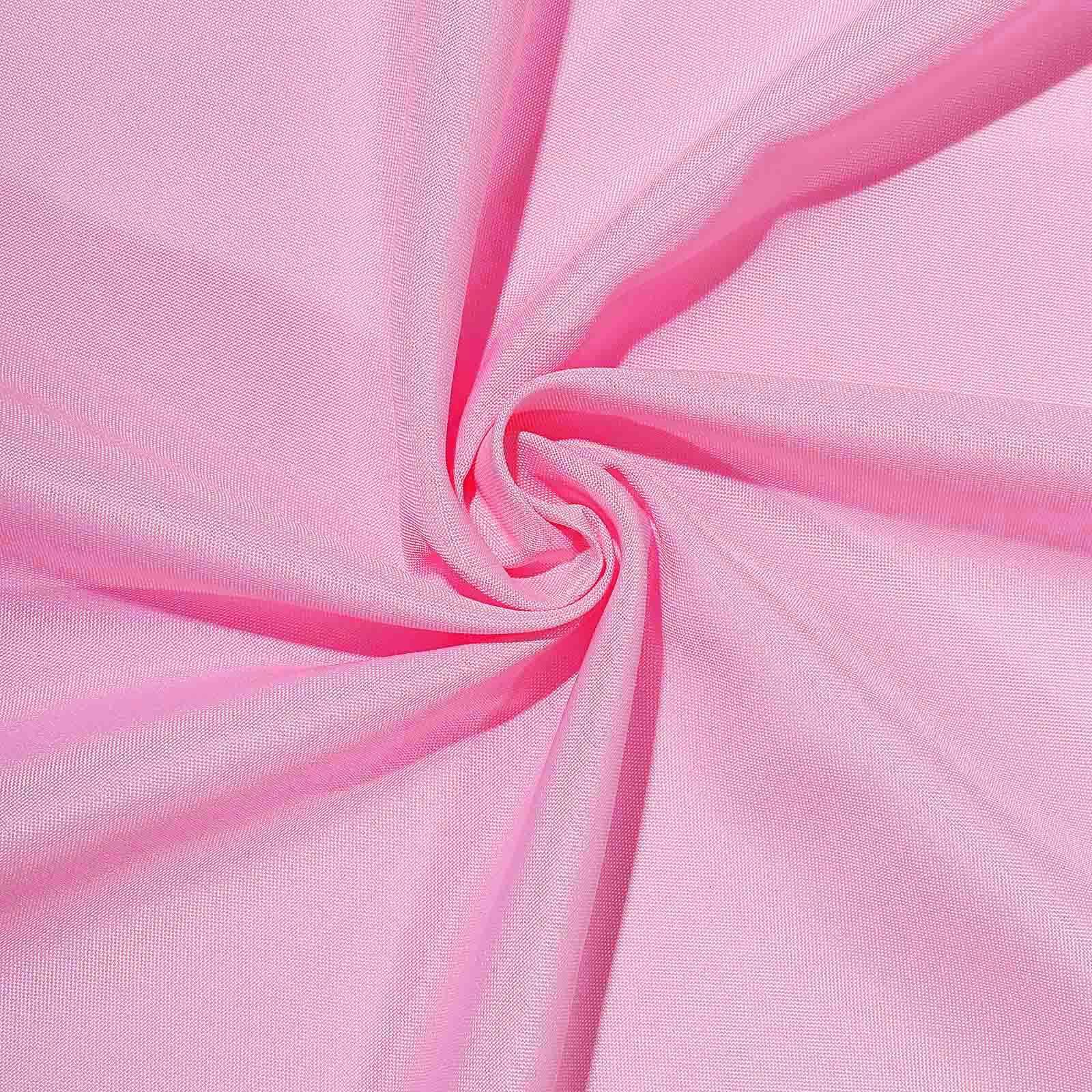 Polyester Square 70"x70" Tablecloth Pink - Wrinkle-Resistant & Durable Table Cover - Image 7