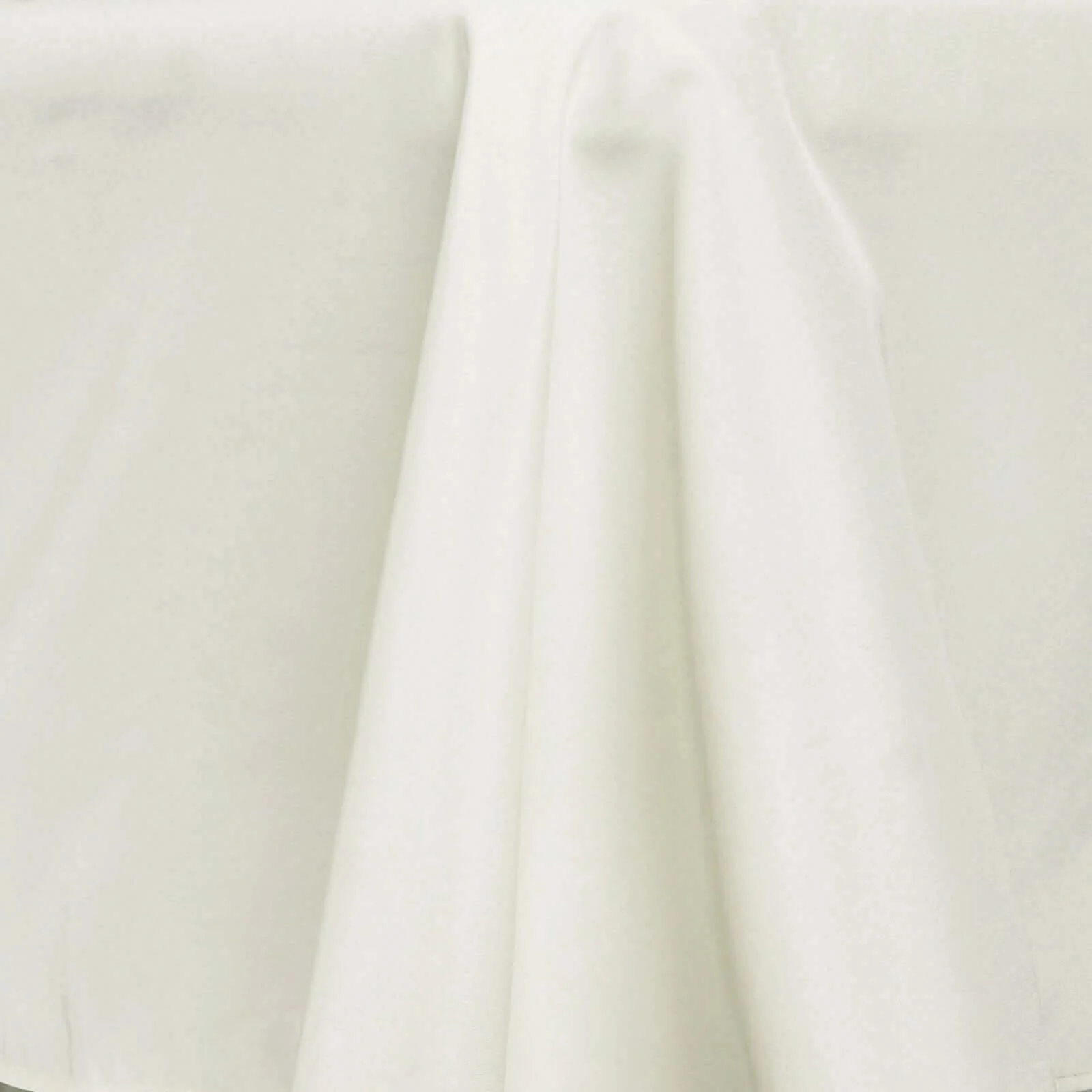Premium Polyester 108" Round Tablecloth Ivory - Wrinkle-Resistant 220GSM Table Cover - Image 8