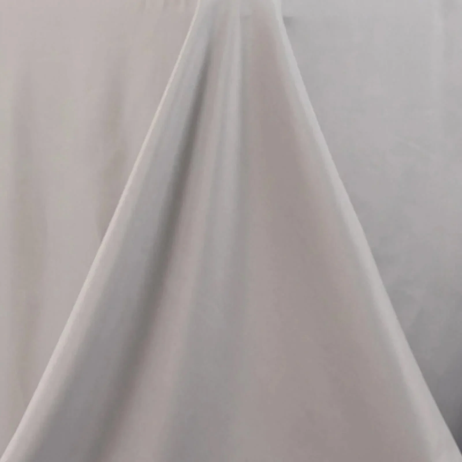 Premium Polyester 90"x156" Rectangle Tablecloth Silver - Seamless 220GSM Stain-Resistant Table Cover - Image 9