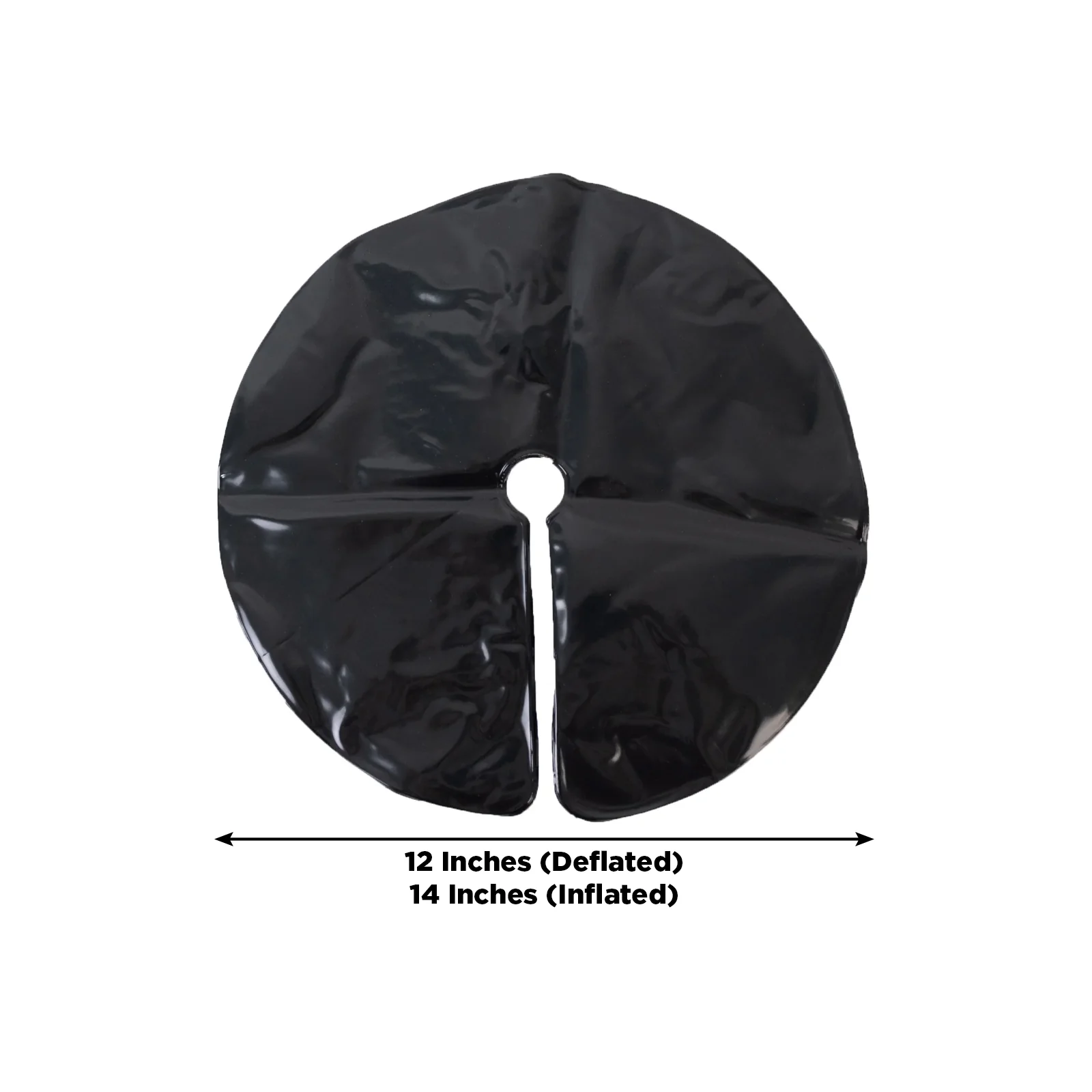 4 Pack 14" Black Water Bags – Heavy Duty Reusable PVC Fillable Base Weights for Balloon Columns & Arch Stand Support - Image 3