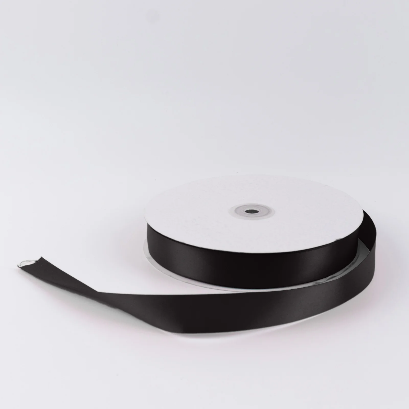 Single Face Satin Ribbon Roll Black 1" x 100 Yards Decorative Craft Ribbon - Image 8
