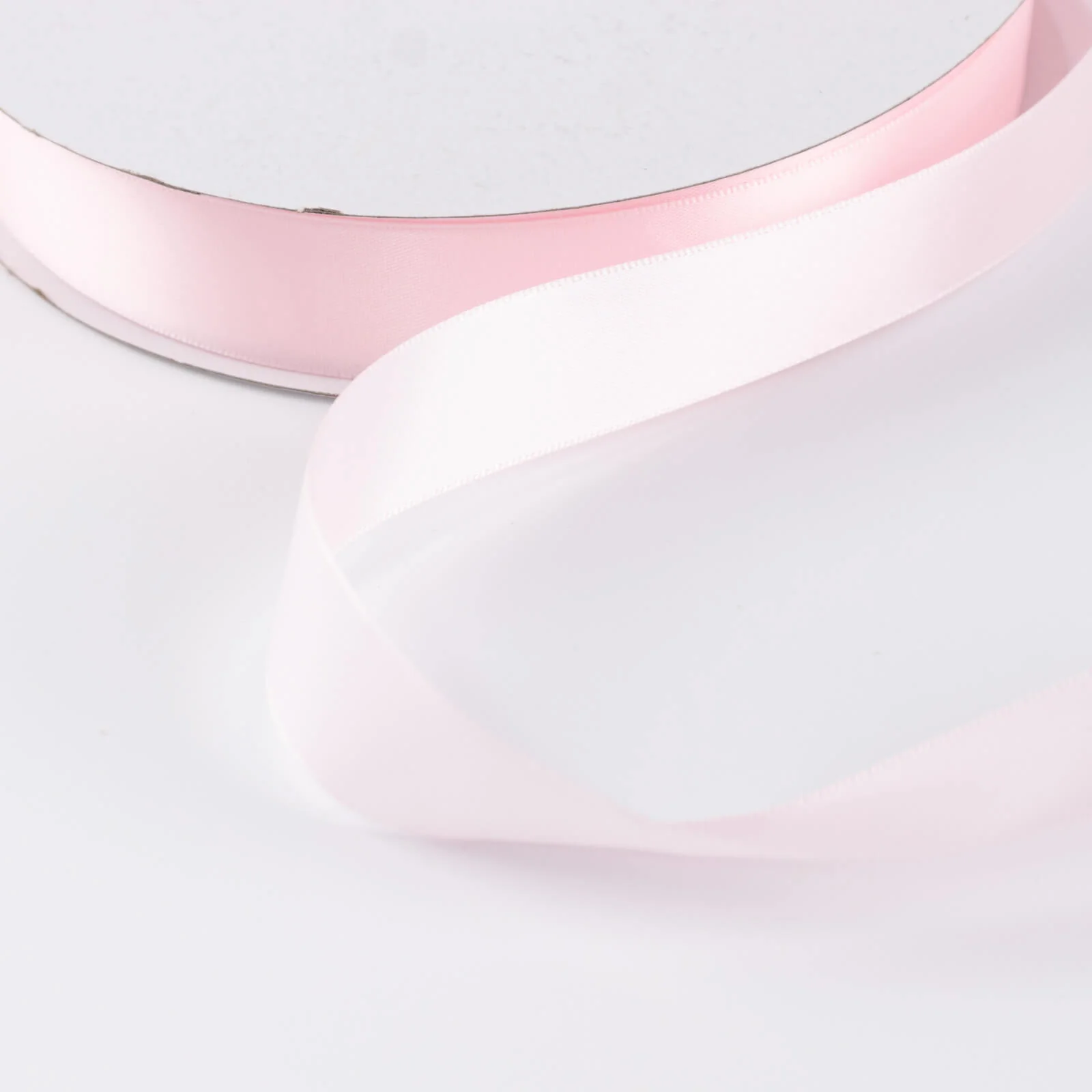 Single Face Satin Ribbon Roll Blush 1" x 100 Yards Decorative Craft Ribbon - Image 7