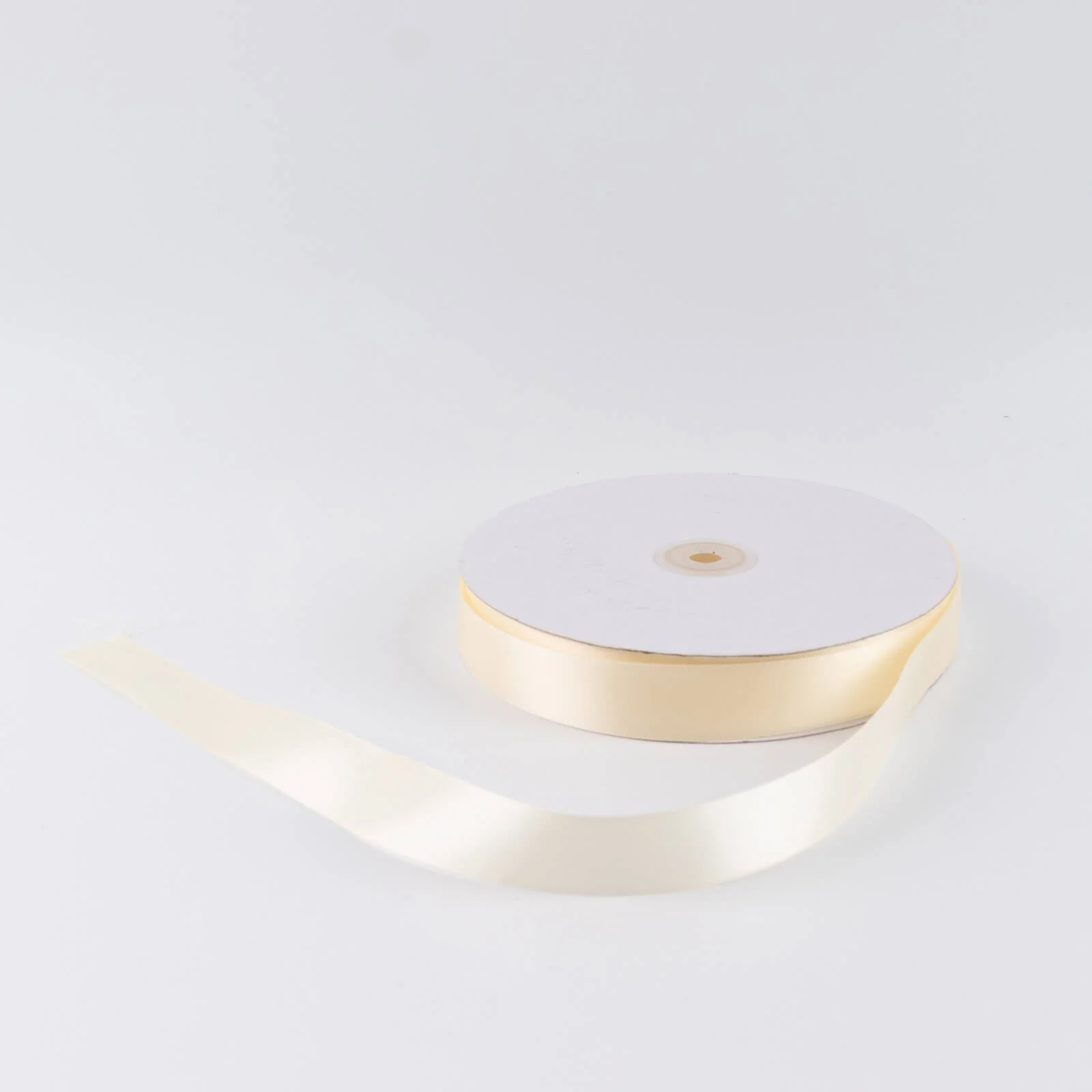 Single Face Satin Ribbon Roll Ivory 1" x 100 Yards Decorative Craft Ribbon - Image 6