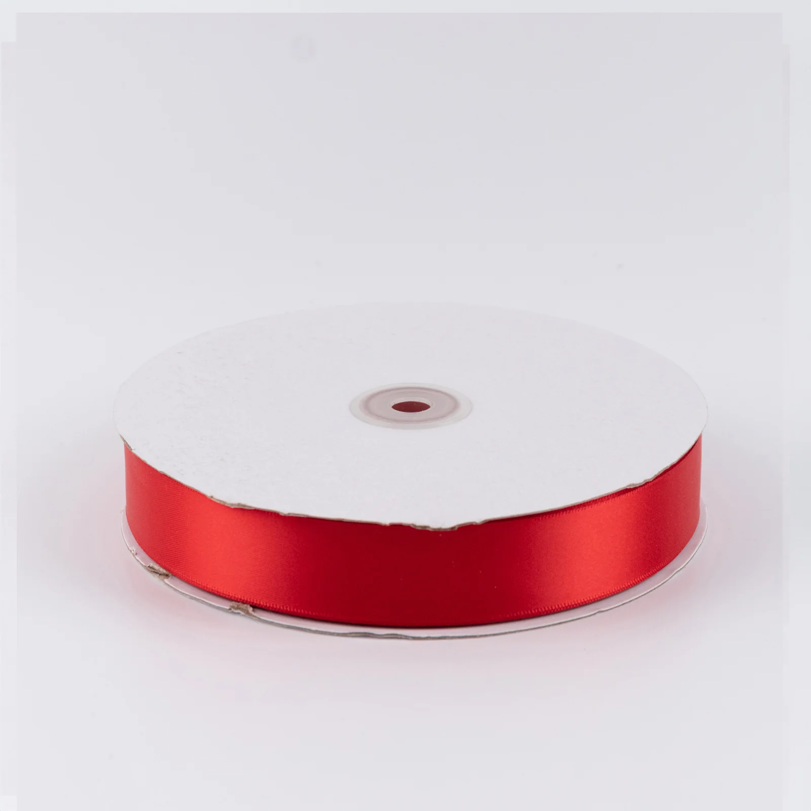 Single Face Satin Ribbon Roll Red 1" x 100 Yards Decorative Craft Ribbon - Image 2