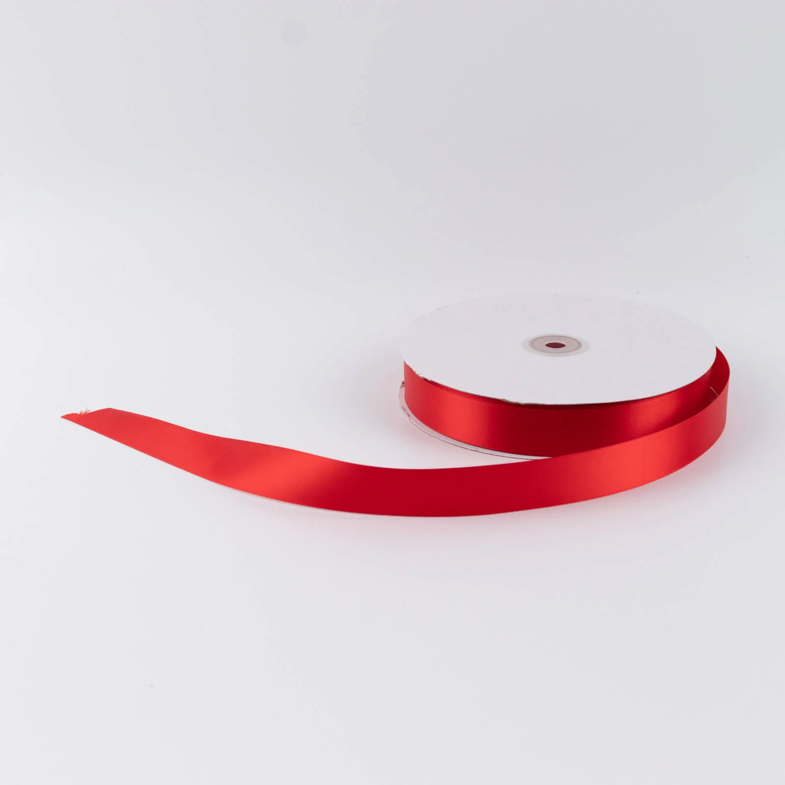 Single Face Satin Ribbon Roll Red 1" x 100 Yards Decorative Craft Ribbon - Image 6