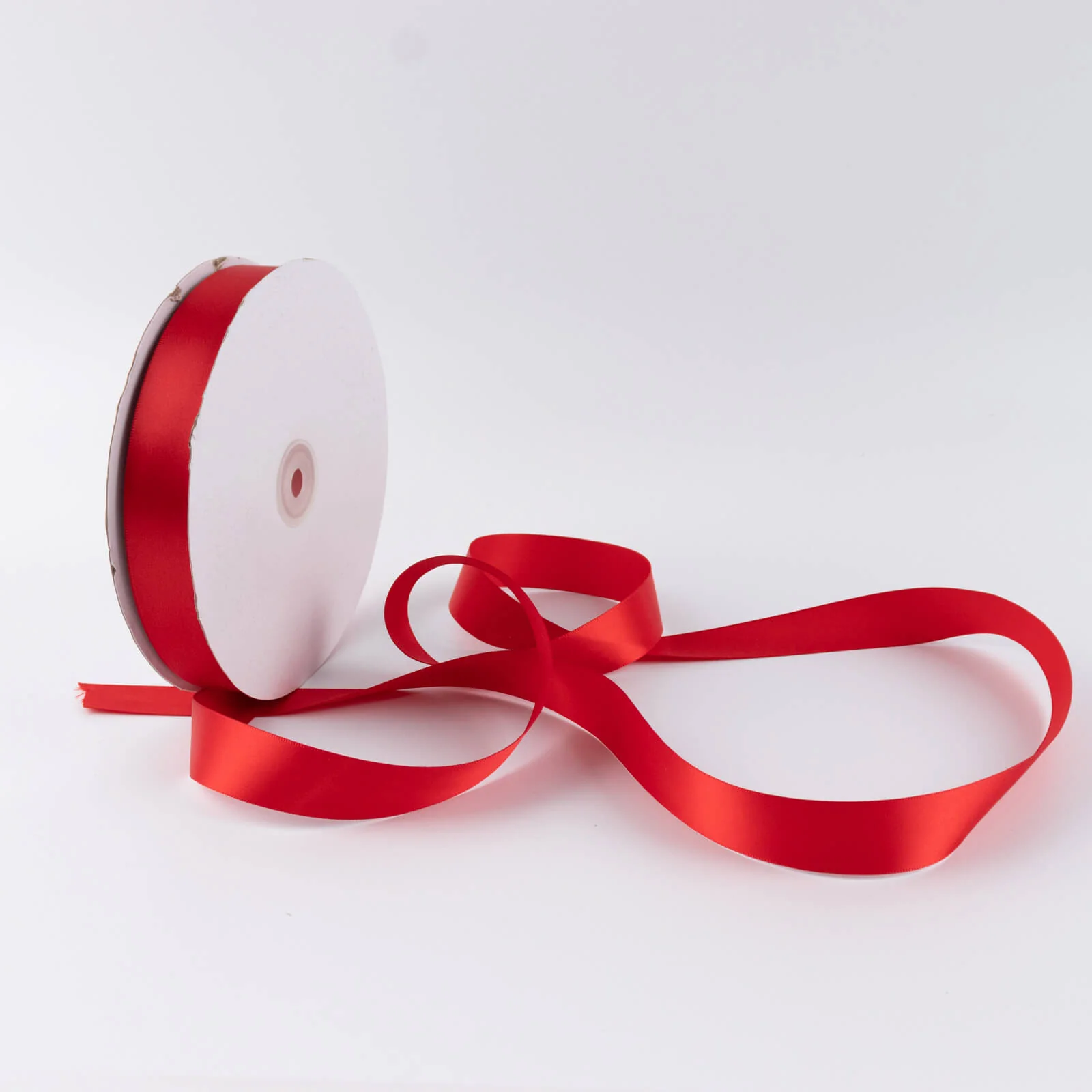 Single Face Satin Ribbon Roll Red 1" x 100 Yards Decorative Craft Ribbon - Image 8