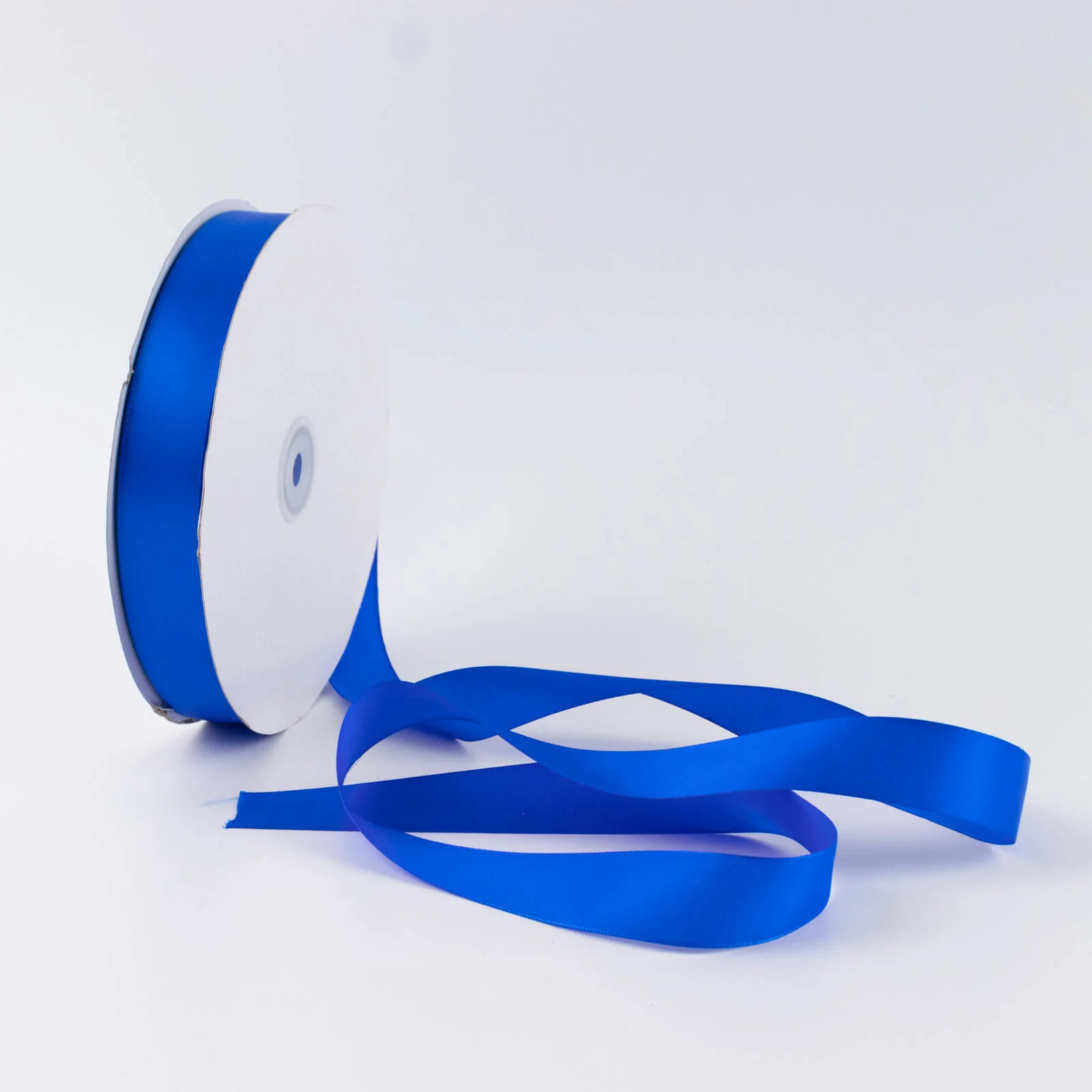 Single Face Satin Ribbon Roll Royal Blue 1" x 100 Yards Decorative Craft Ribbon - Image 3