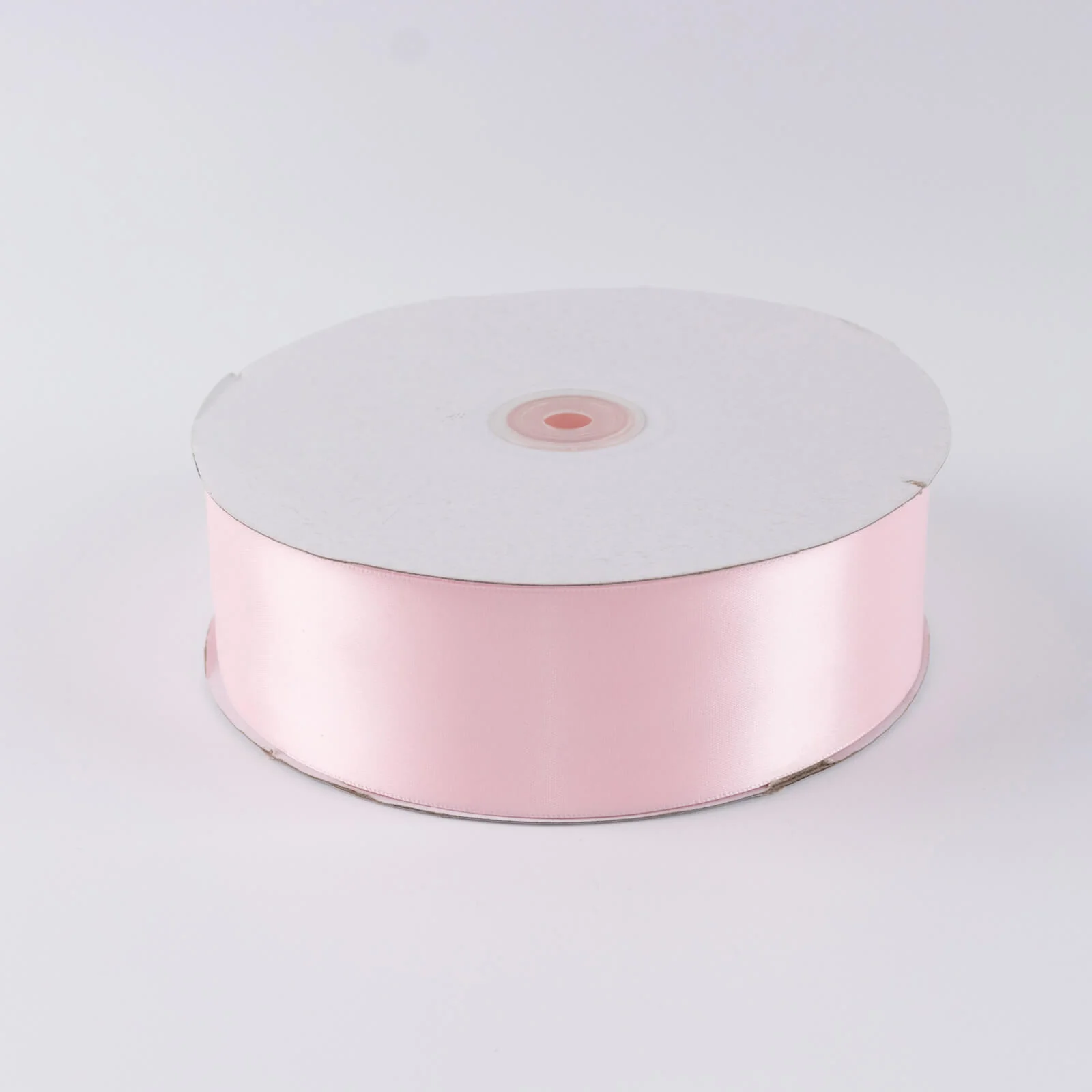 Single Face Satin Ribbon Roll Blush 2" x 100 Yards Decorative Craft Ribbon - Image 2