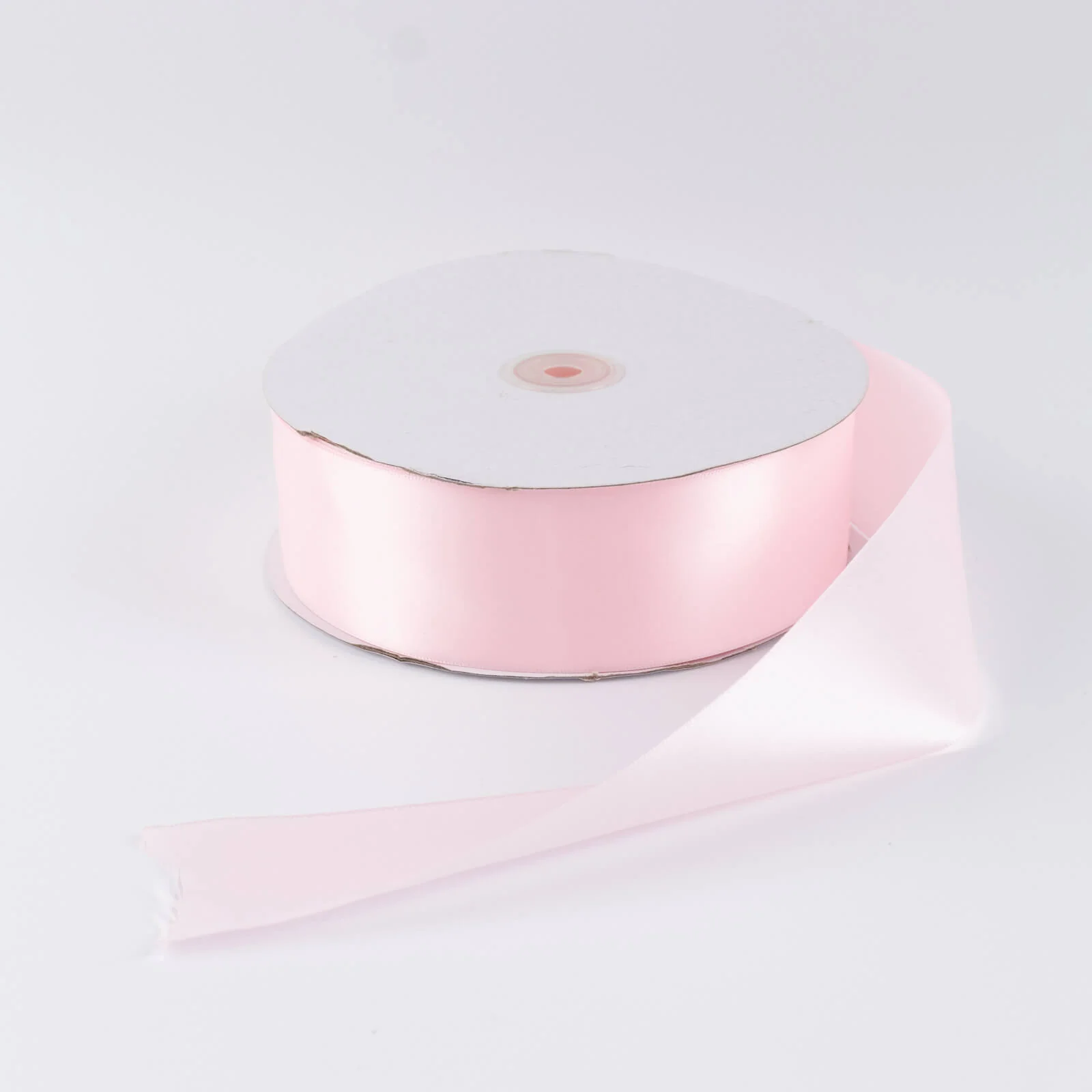 Single Face Satin Ribbon Roll Blush 2" x 100 Yards Decorative Craft Ribbon - Image 6