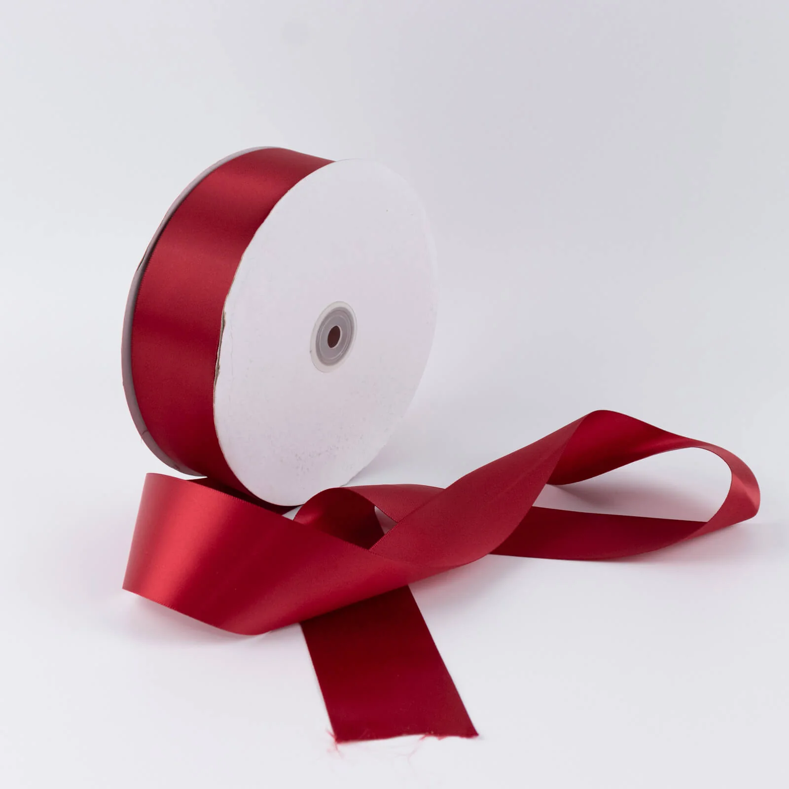 Single Face Satin Ribbon Roll Burgundy 2" x 100 Yards Decorative Craft Ribbon - Image 7