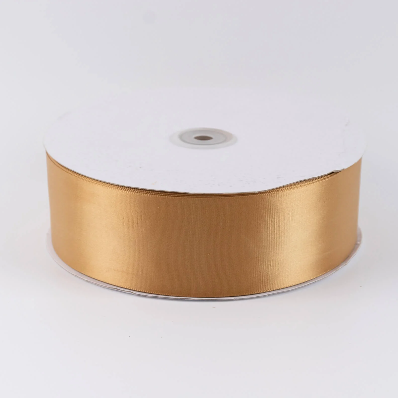 Single Face Satin Ribbon Roll Gold 2" x 100 Yards Decorative Craft Ribbon - Image 2